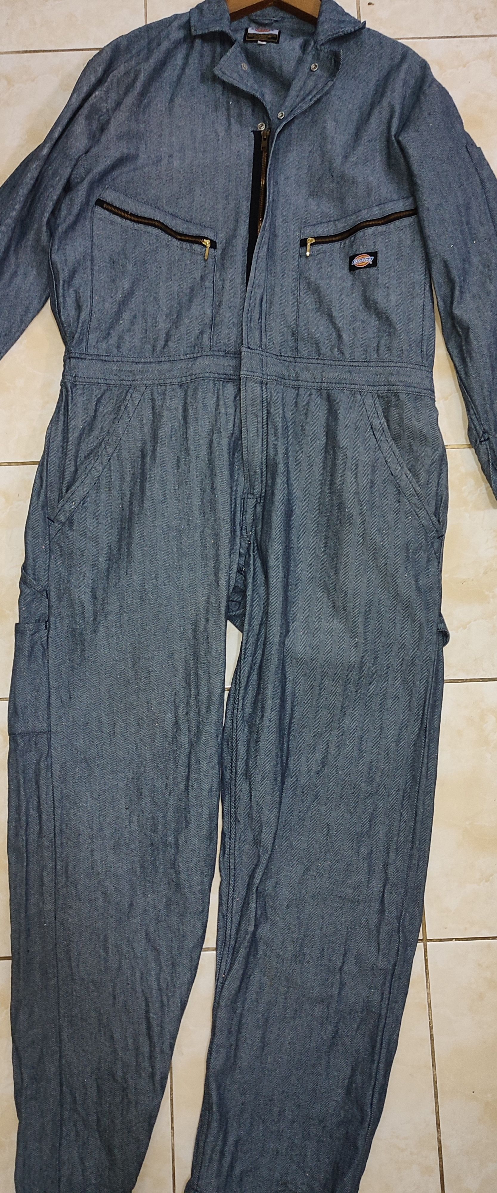 Dickies × Vintage 💥NEED GONE TODAY💥Vintage Dickies Overalls Jeans Denim Size US 39 - 5 Thumbnail
