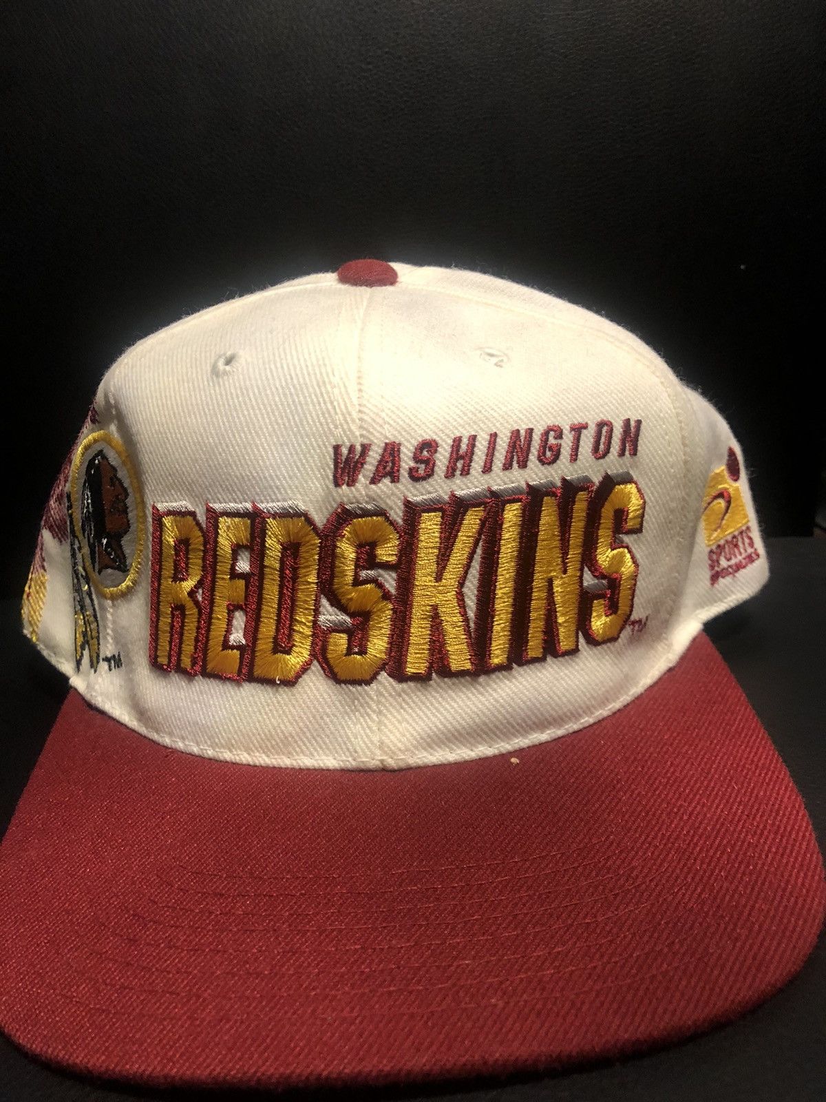 Rare VTG SPORTS SPECIALTIES Washington Redskins Shadow Laser