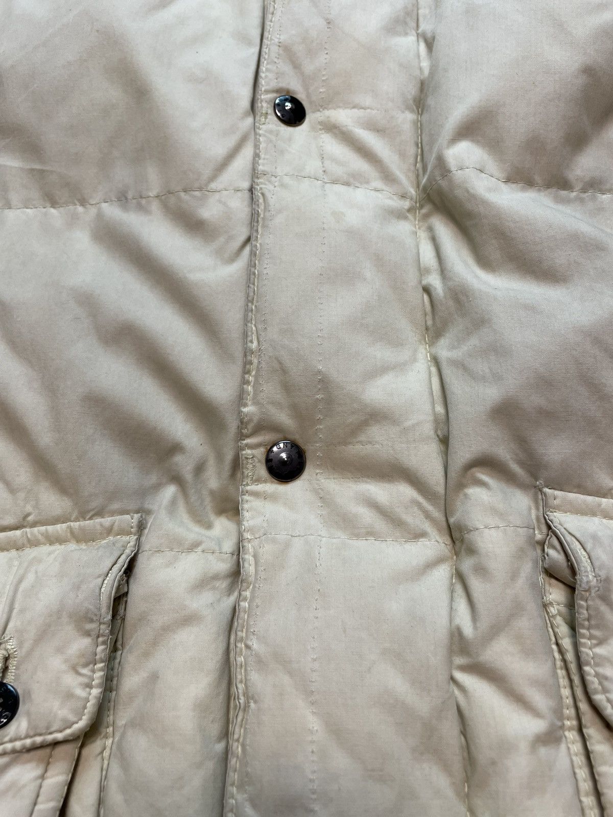 Stone Island × Vintage 1999 A/W Archivio Stone Island Waxed Cotton Down Jacket Rare Size US L / EU 52-54 / 3 - 7 Thumbnail