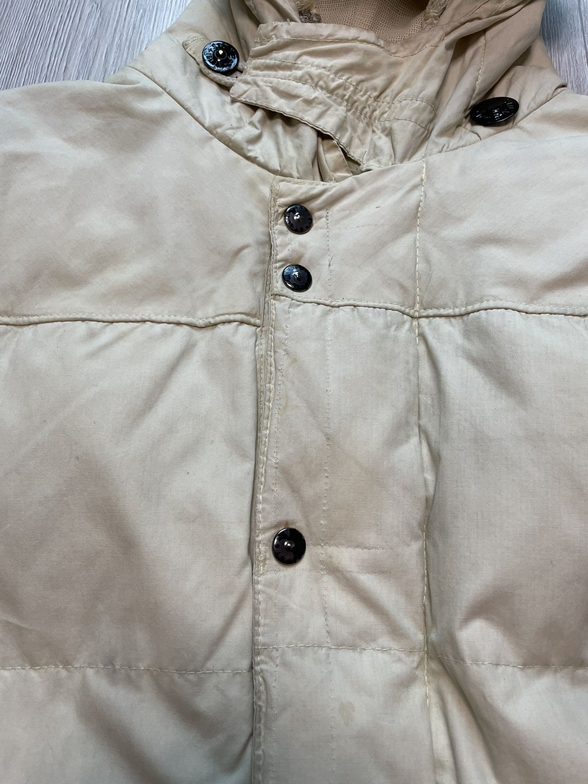 Stone Island × Vintage 1999 A/W Archivio Stone Island Waxed Cotton Down Jacket Rare Size US L / EU 52-54 / 3 - 6 Thumbnail