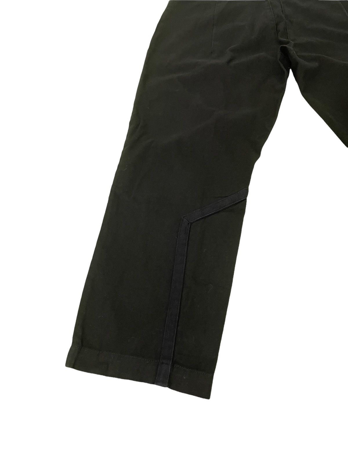 Henrik Vibskov Henrik Vibskov Khaki Trouser Striped High Rise 1🟦 Size US 28 / EU 44 - 8 Thumbnail