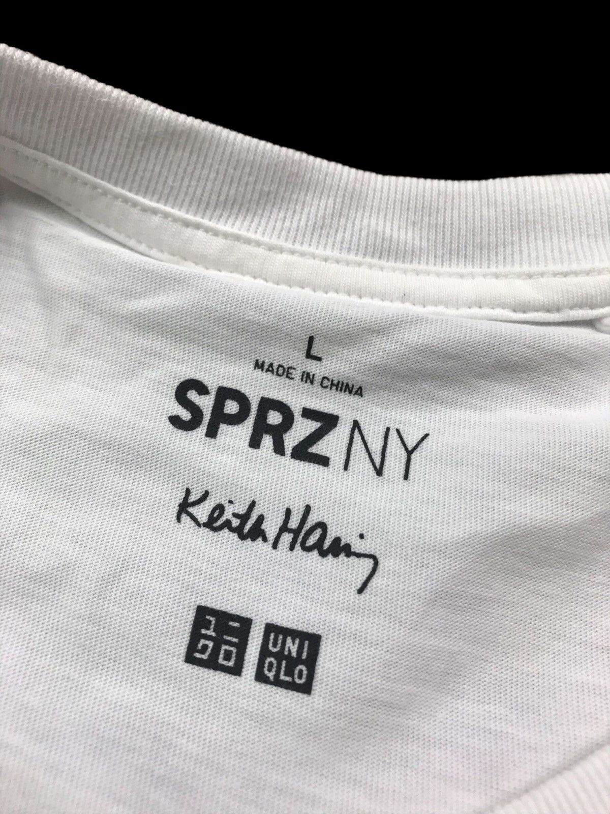 Uniqlo UNIQLO SPRZNY KEITH HARING T-SHIRT Size US L / EU 52-54 / 3 - 5 Thumbnail