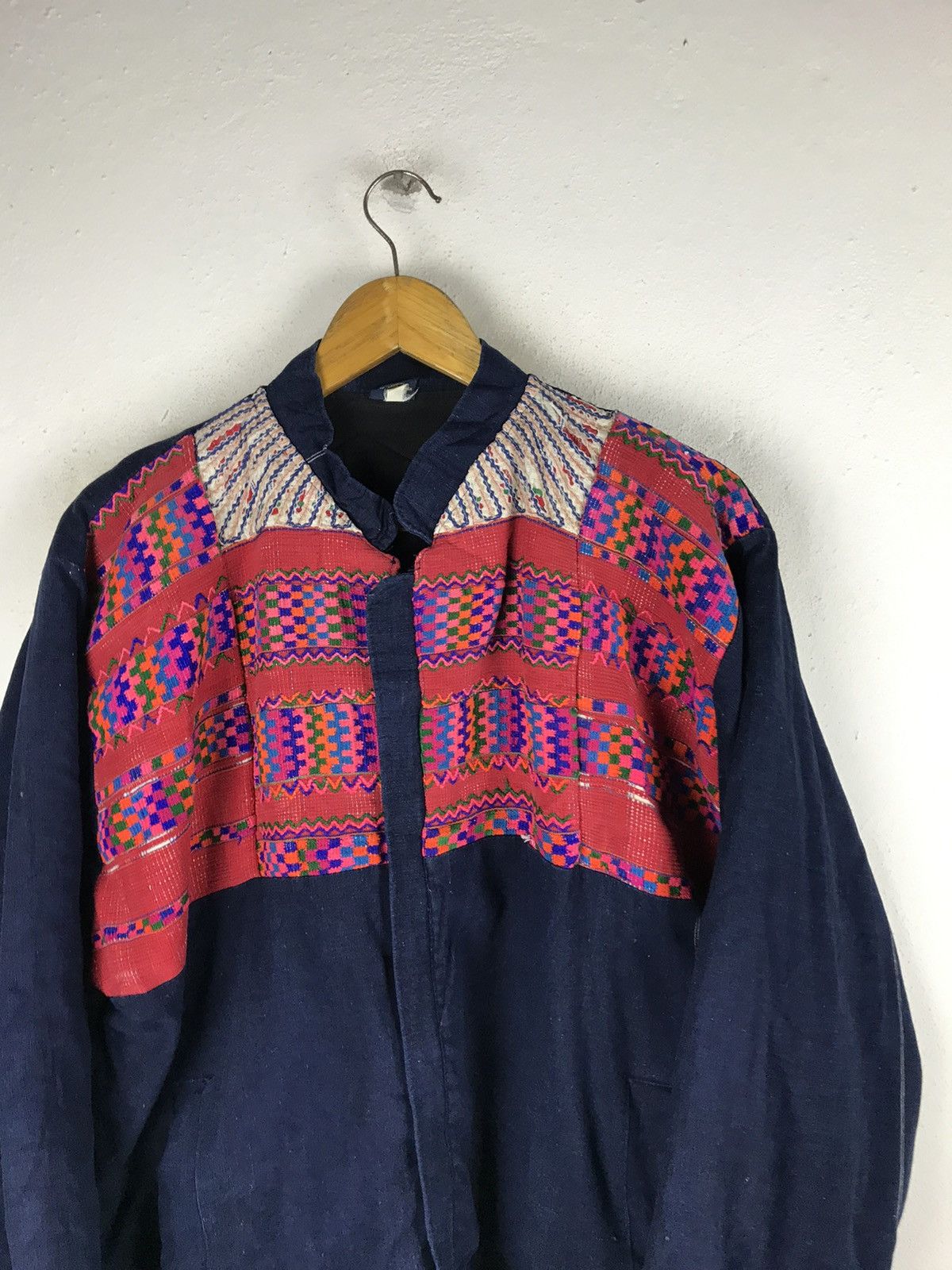 Vintage 🔥SALE🔥CALIEXPO INDIGO STYLE BOMBER JACKET Size US L / EU 52-54 / 3 - 5 Thumbnail