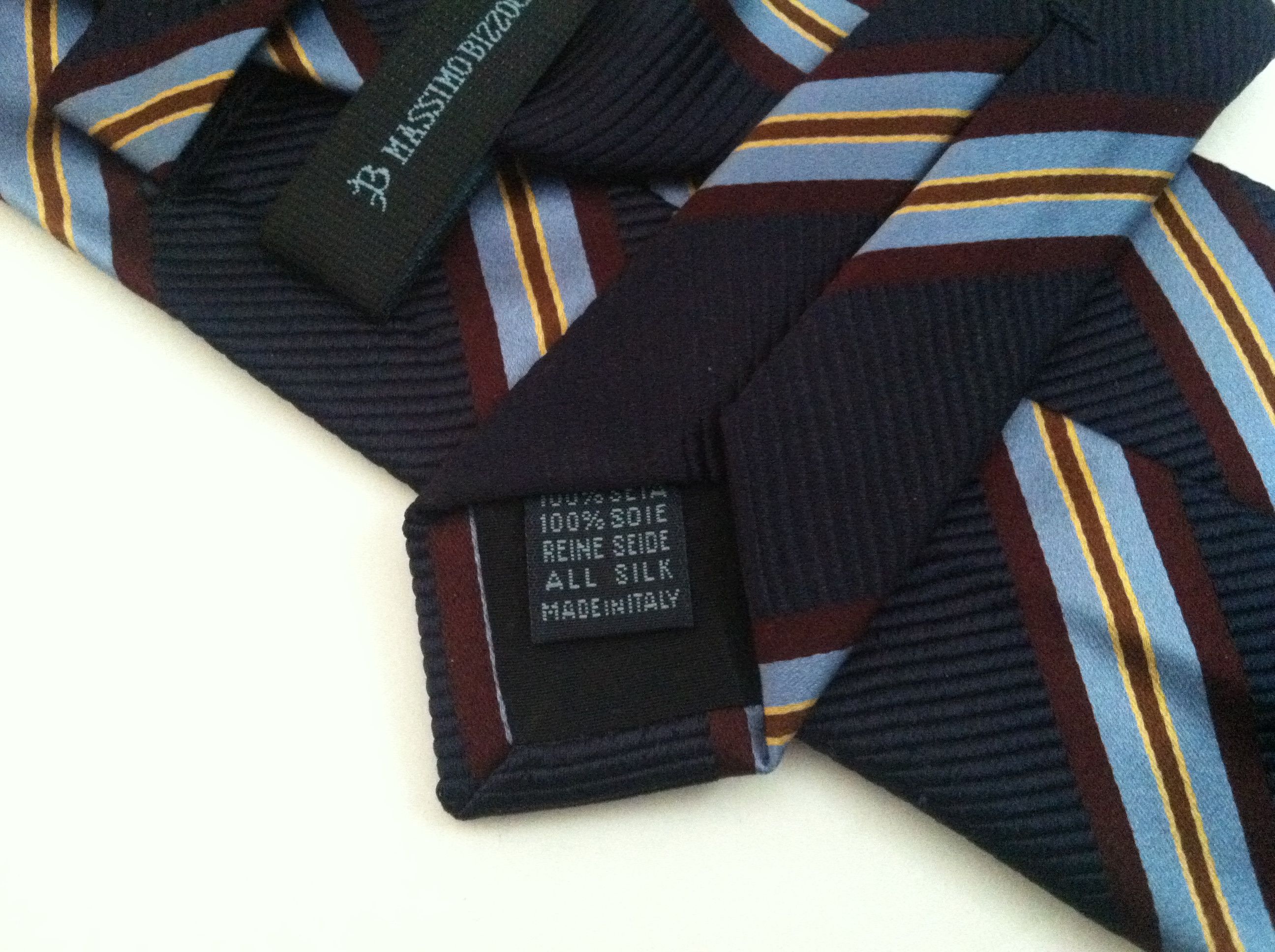 Other MASSIMO BIZZOCCHI NEW TIE 3 5/8" Size ONE SIZE - 7 Thumbnail