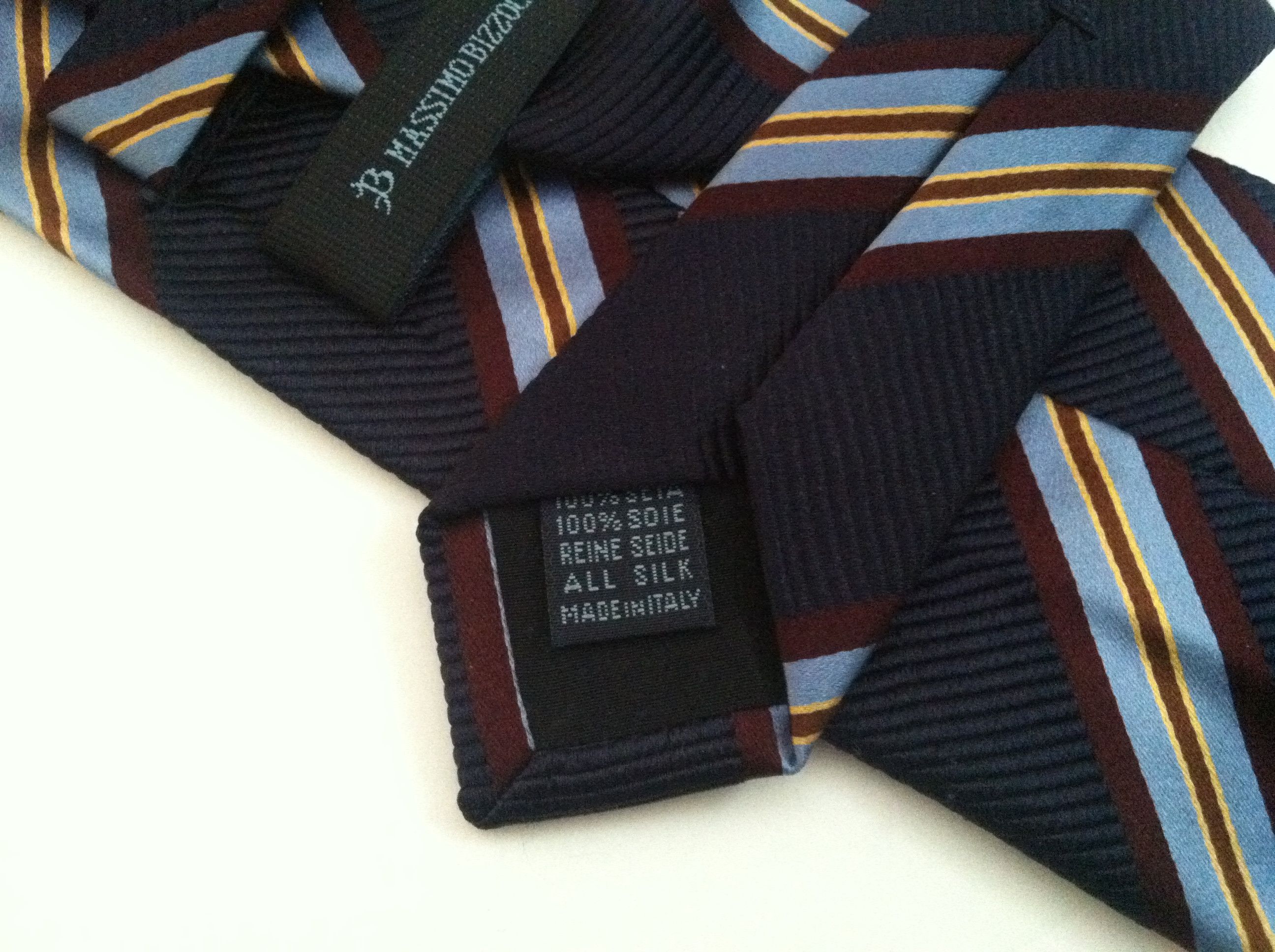 Other MASSIMO BIZZOCCHI NEW TIE 3 5/8" Size ONE SIZE - 8 Thumbnail