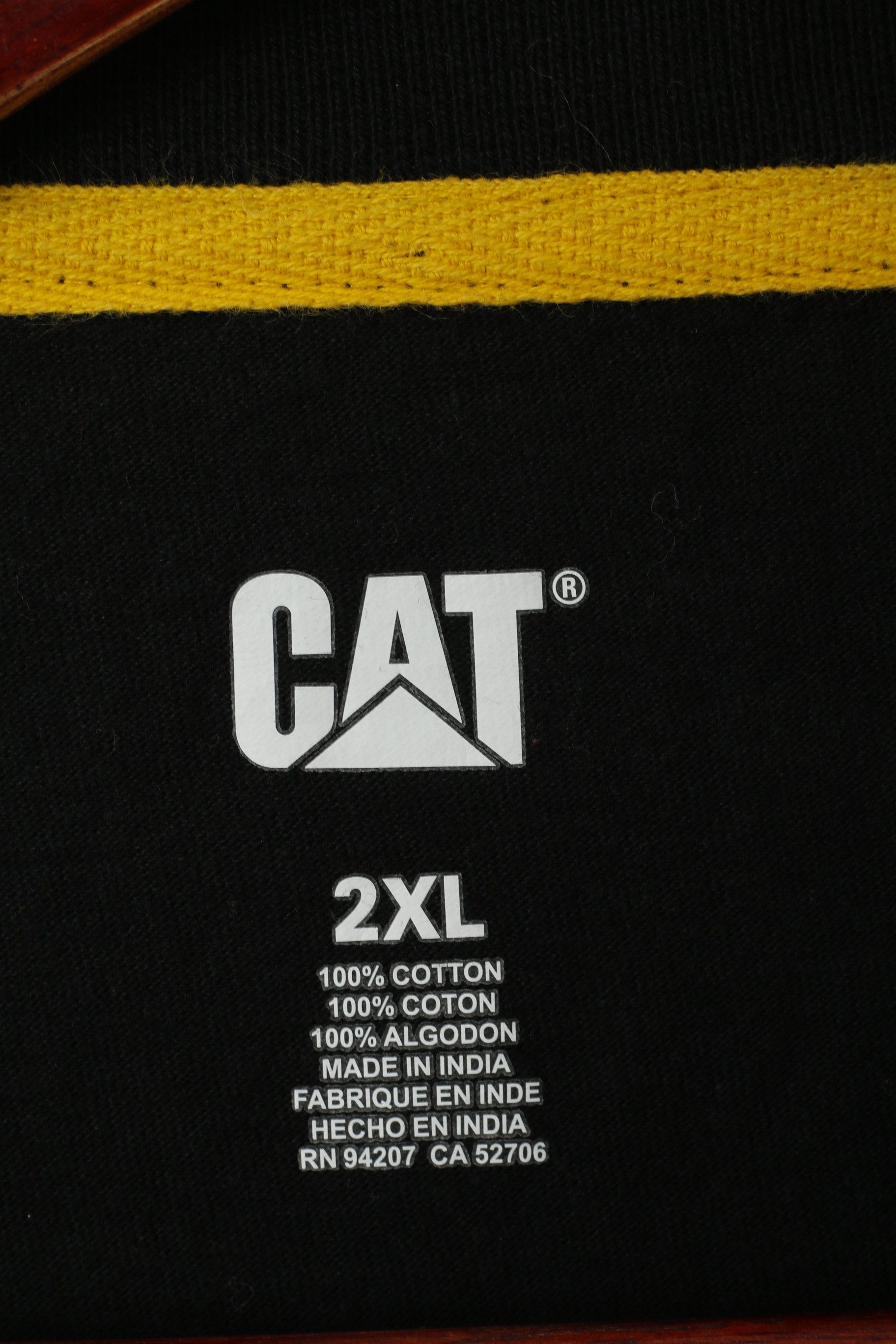Caterpillar Caterpillar Cat Men 2XL Shirt Long Sleeve Black 0483 Size US XXL / EU 58 / 5 - 5 Thumbnail