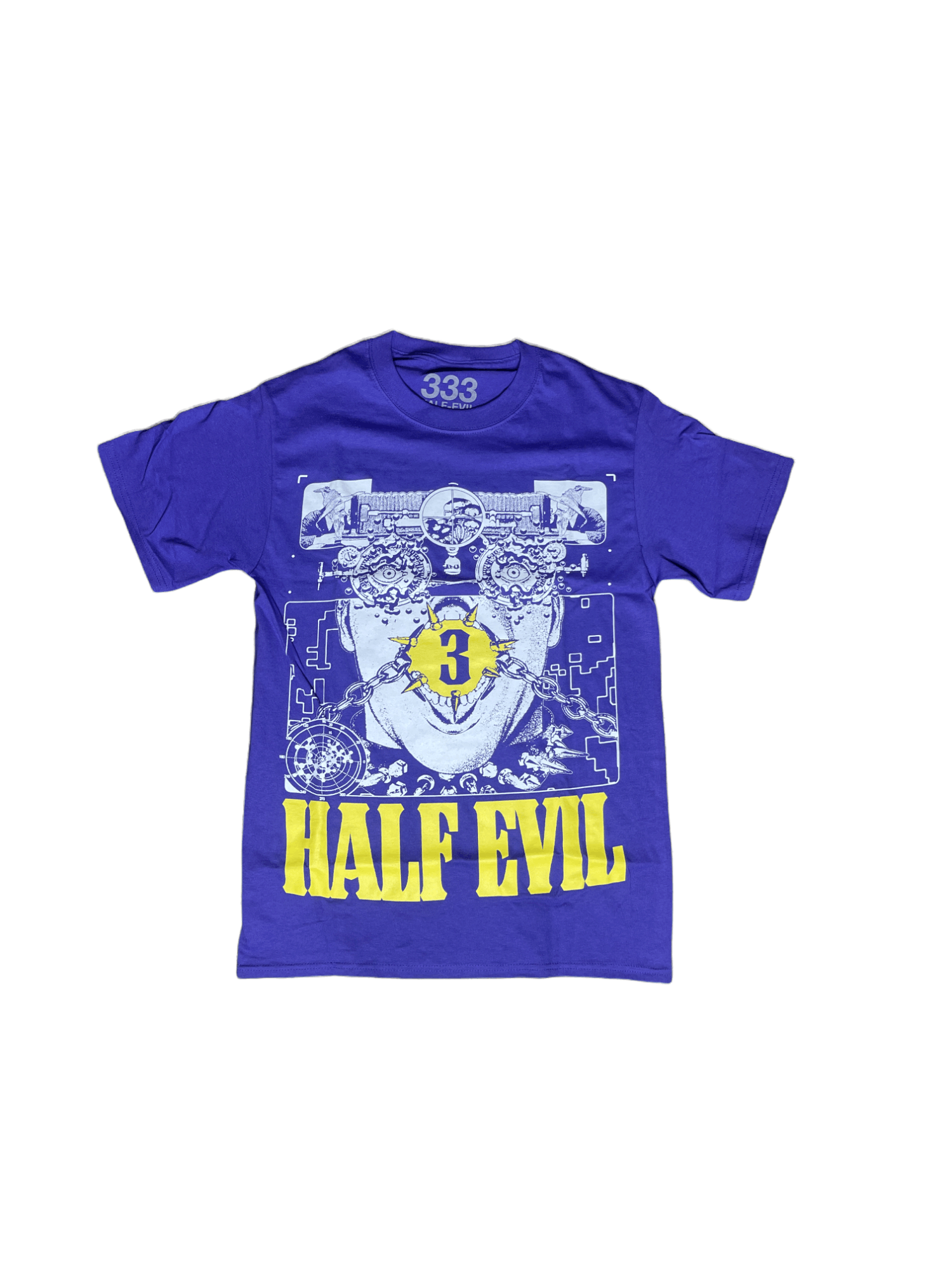 Half Evil Half Evil 333 Mind Overload T-Shirt Purple size small Size US S / EU 44-46 / 1 - 1 Thumbnail