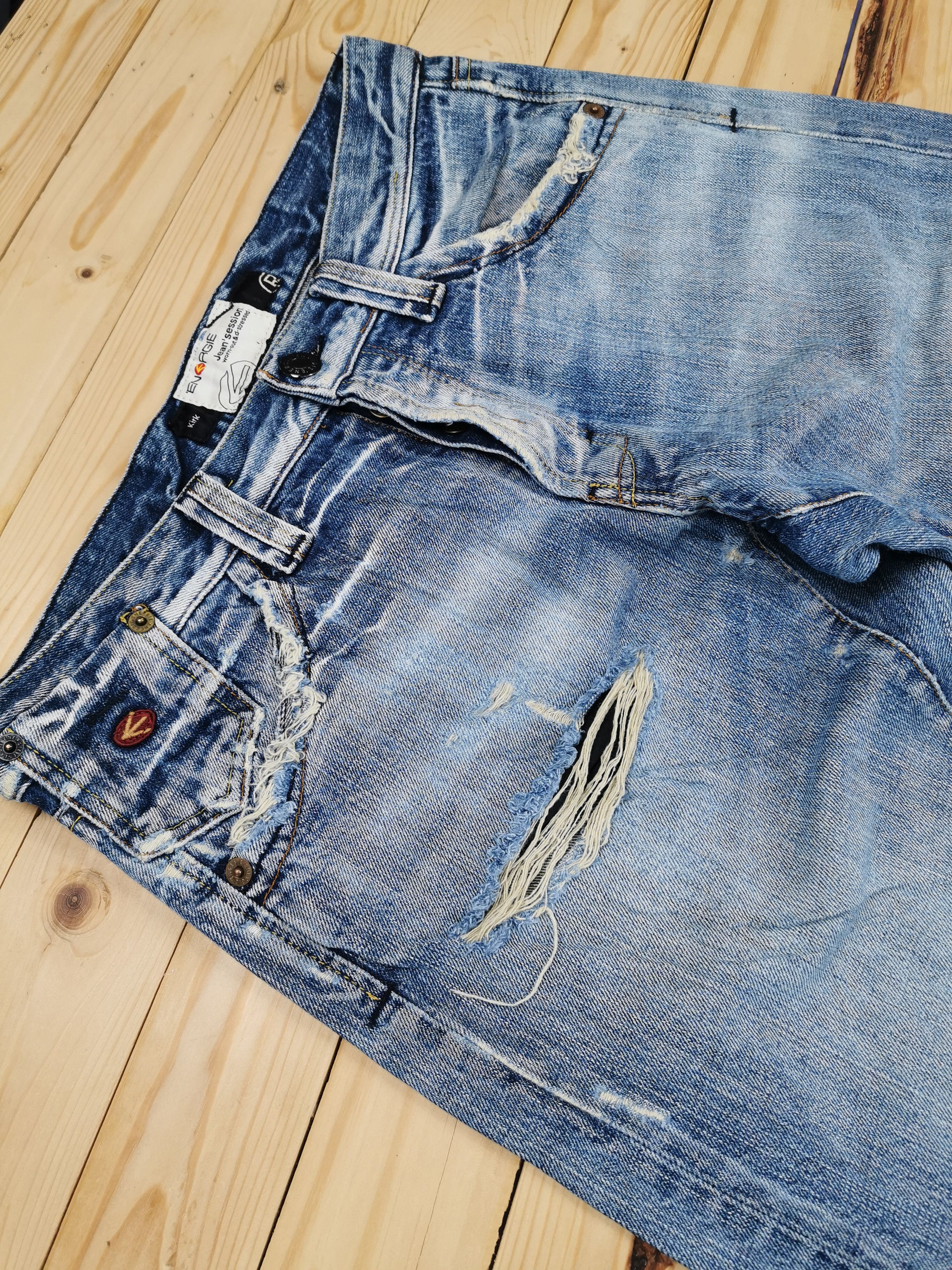 Energie Energie Kirk Denim Jeans Size US 33 - 2 Thumbnail