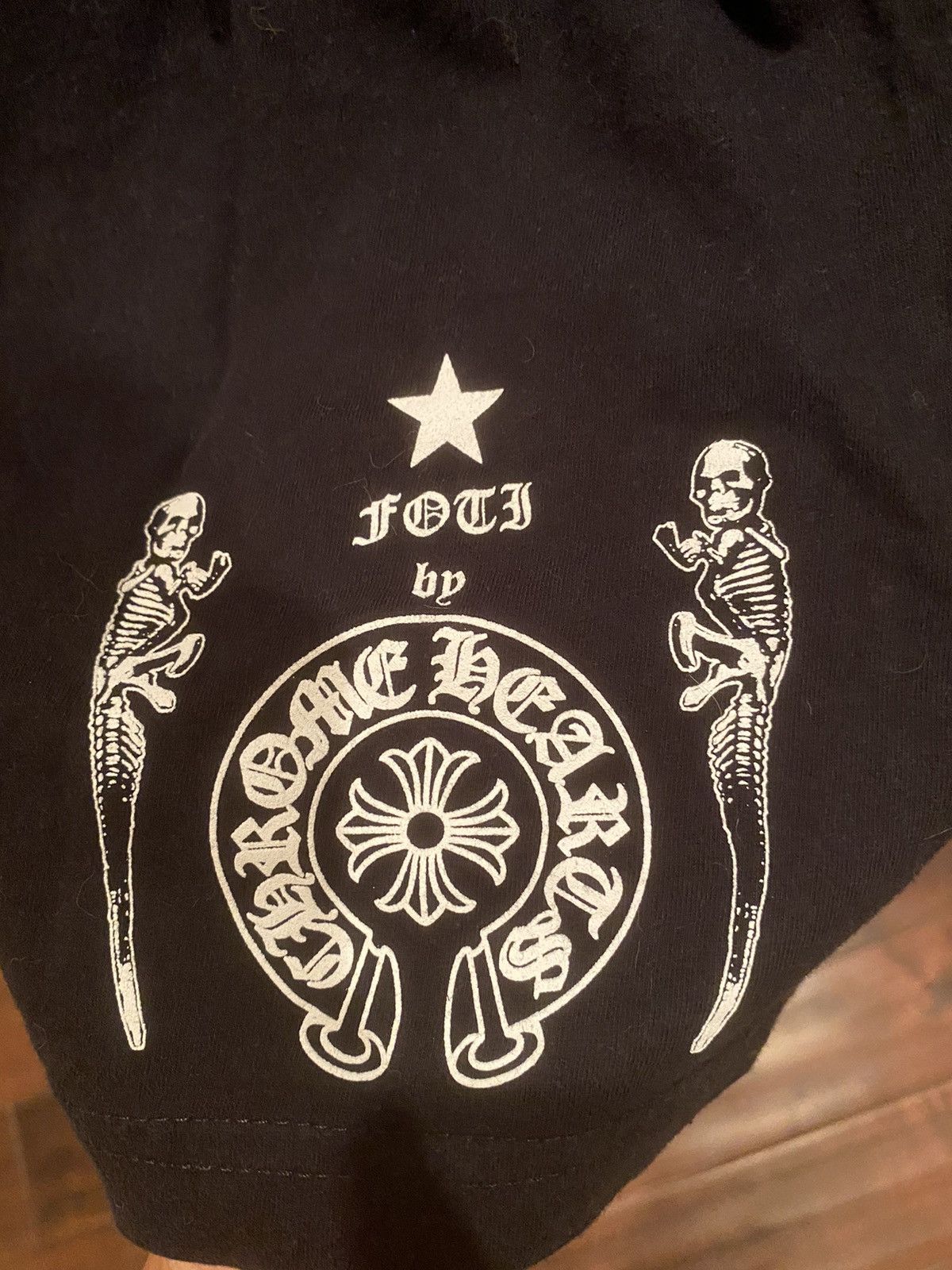 Chrome Hearts クロムハーツ Foti Skippy Keyhole L/S Tシャツ Chrome Hearts Black CH Foti Skippy Keyhole Short Sleeve