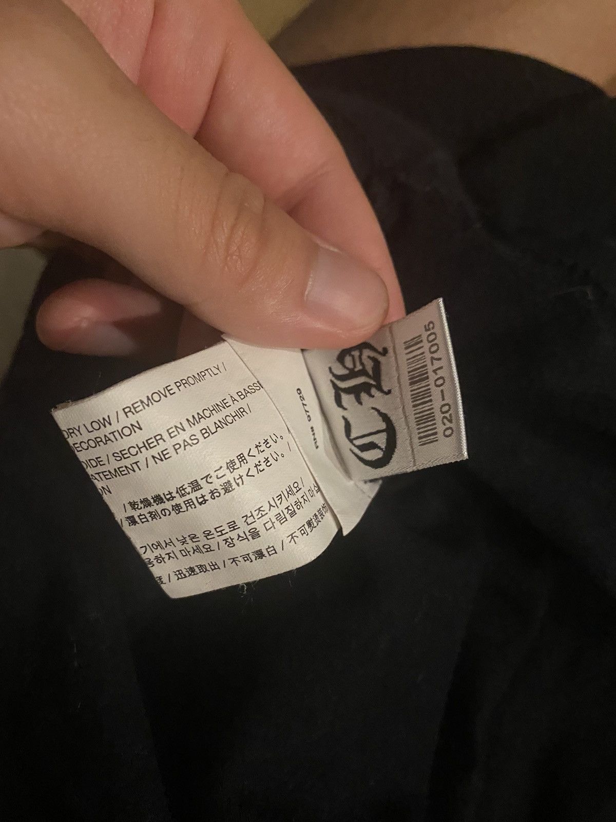 Chrome Hearts Black CH Foti Skippy Keyhole Short Sleeve Shirt Size US S / EU 44-46 / 1 - 4 Thumbnail
