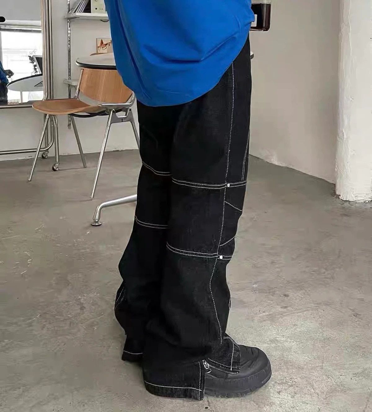 Japanese Brand × Vintage Retro punk pants Size US 32 / EU 48 - 3 Thumbnail