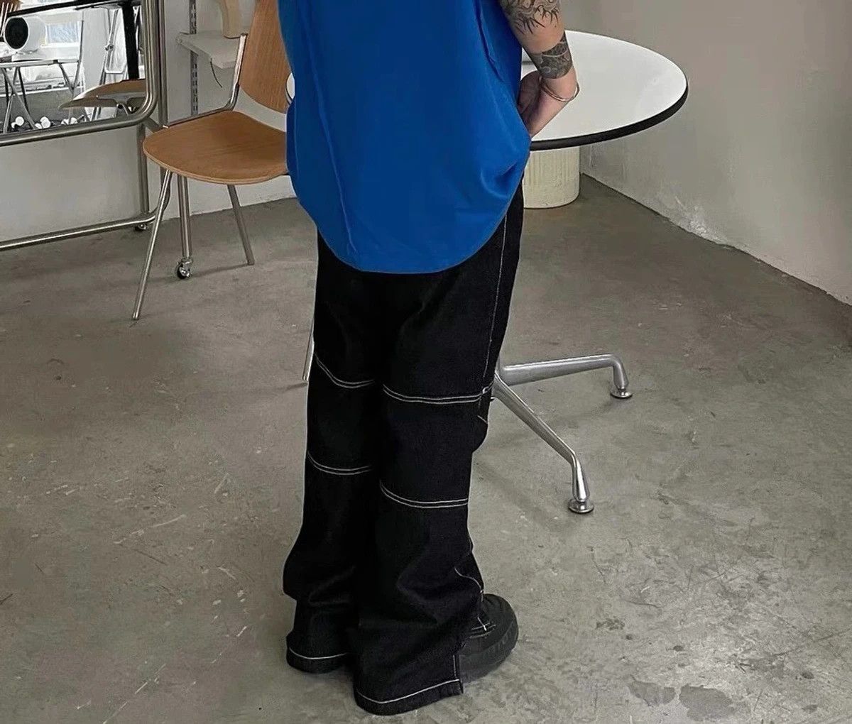 Japanese Brand × Vintage Retro punk pants Size US 32 / EU 48 - 5 Thumbnail