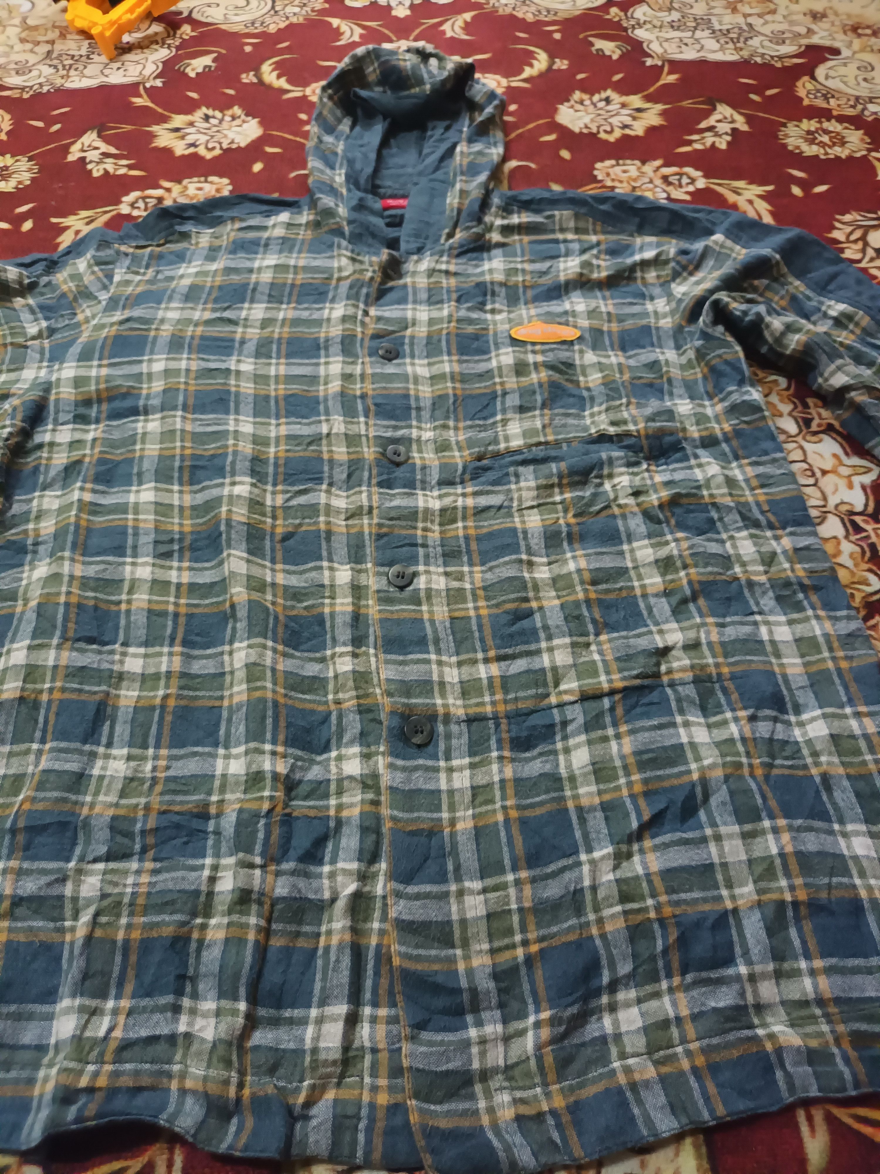 🔥 Drug Store's Button Up Shirt Hoodie 🔥