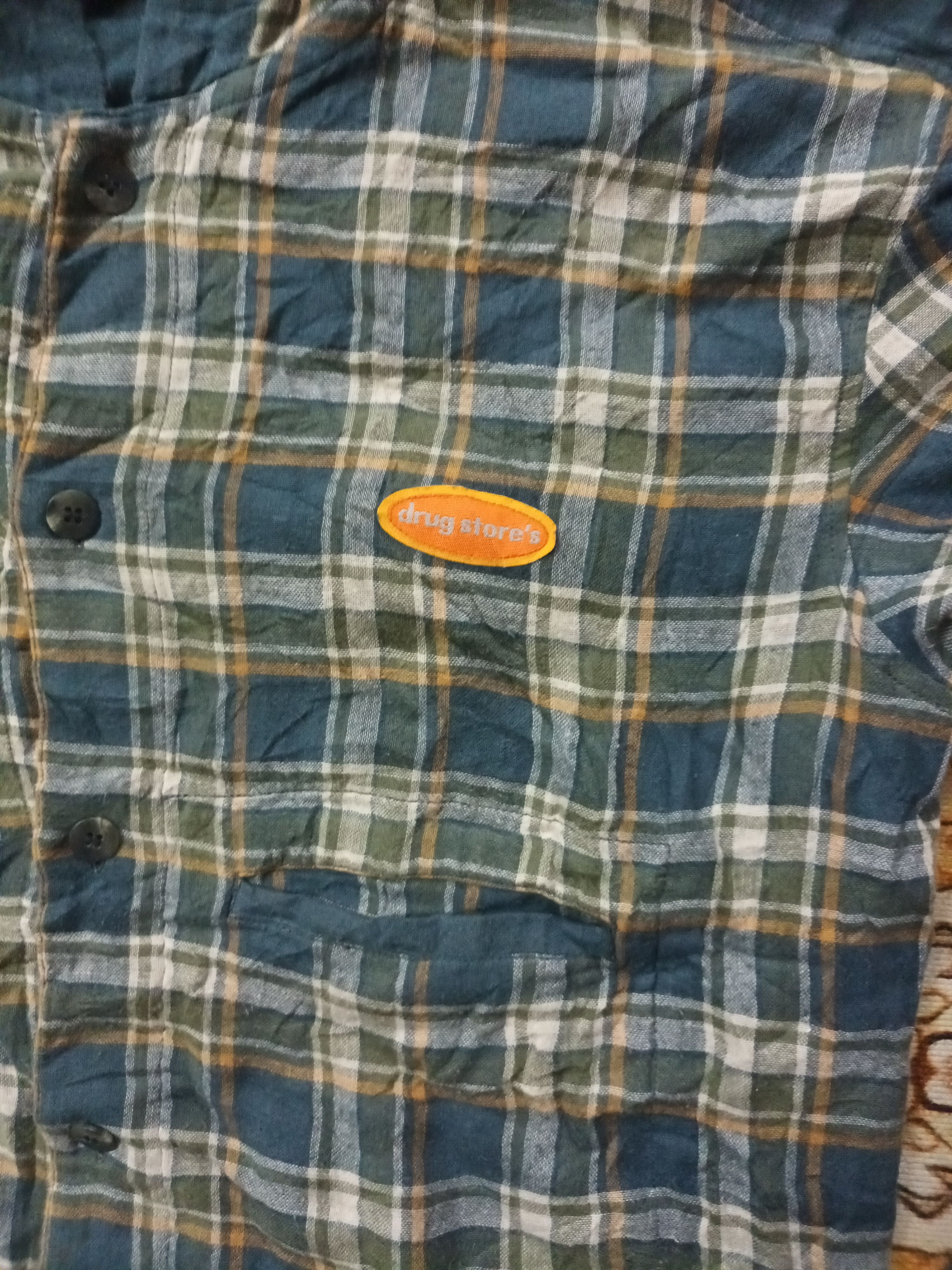 🔥 Drug Store's Button Up Shirt Hoodie 🔥