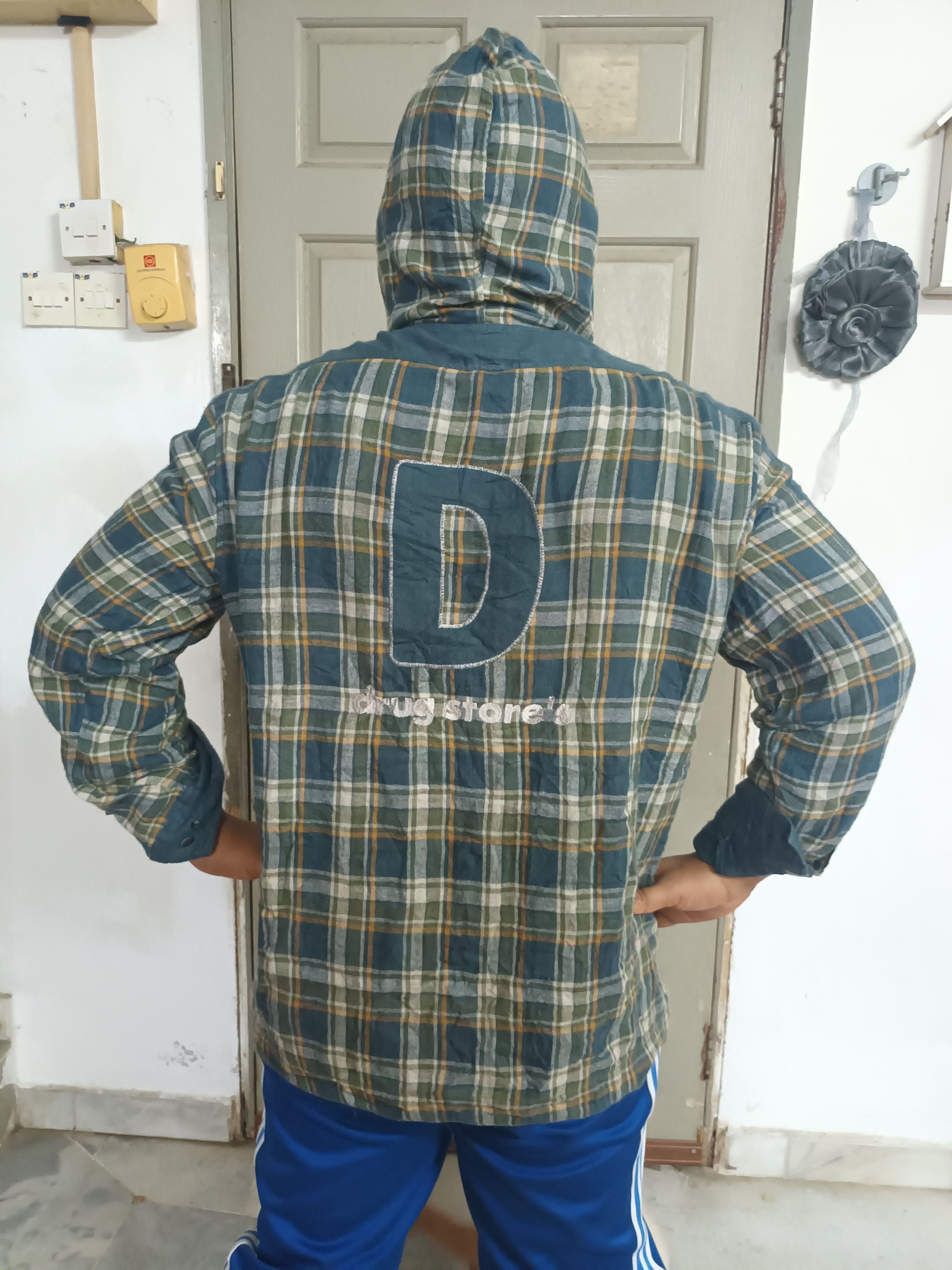 🔥 Drug Store's Button Up Shirt Hoodie 🔥