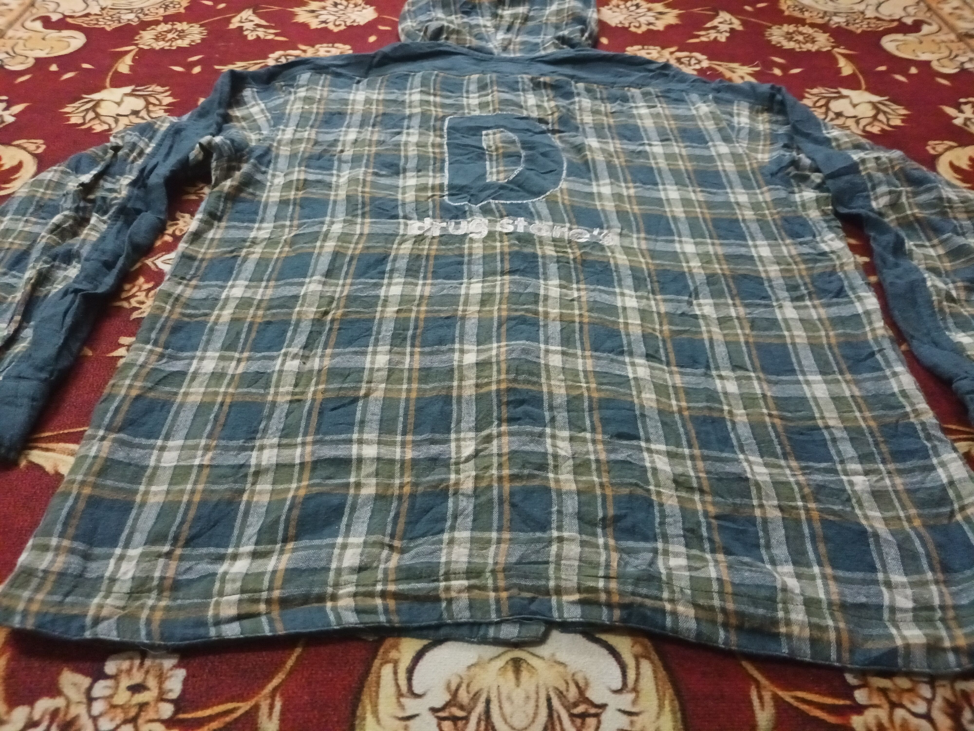 🔥 Drug Store's Button Up Shirt Hoodie 🔥