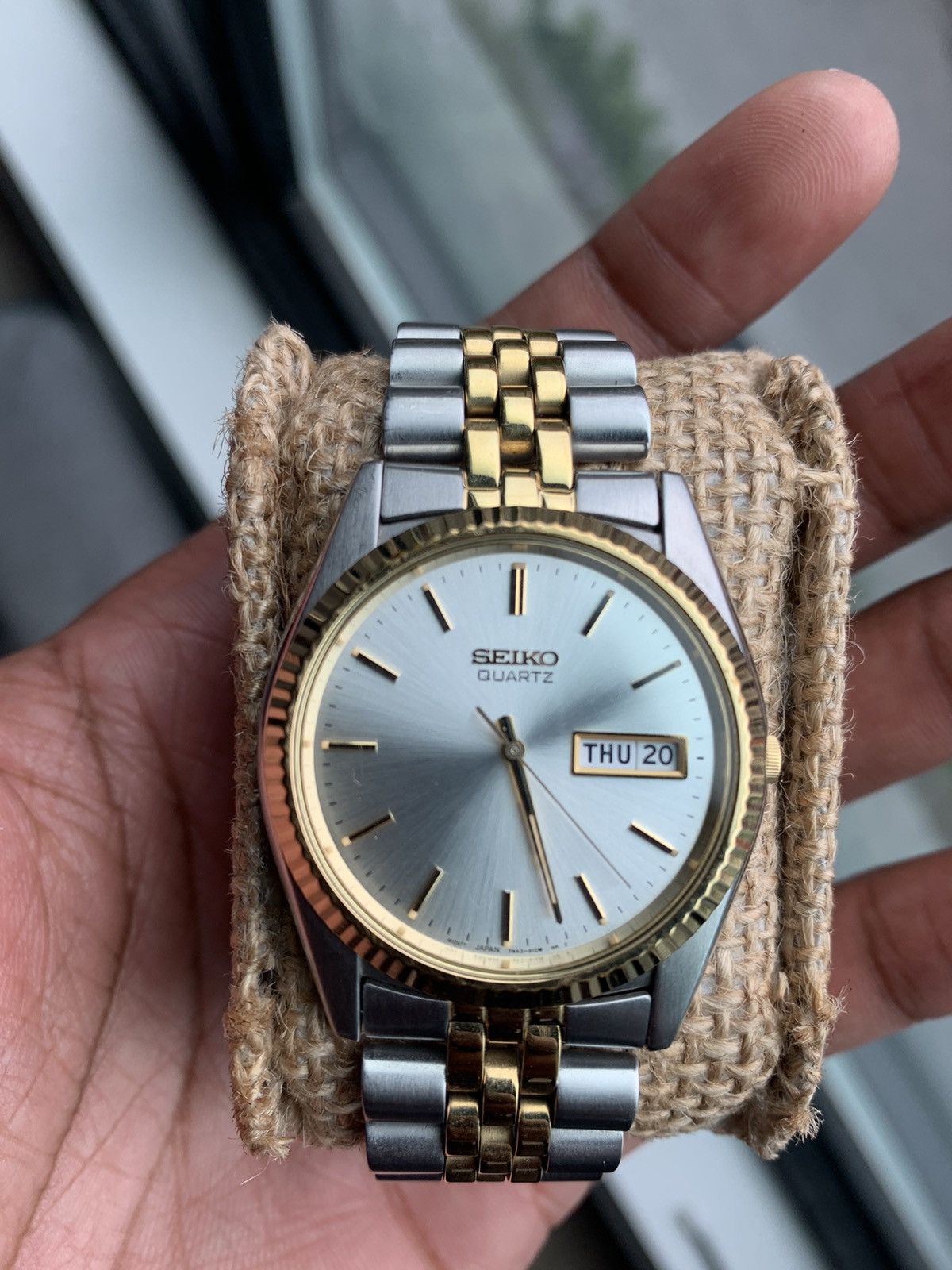 Seiko SGF204 Stainless Steel Two Tone Watch Grailed