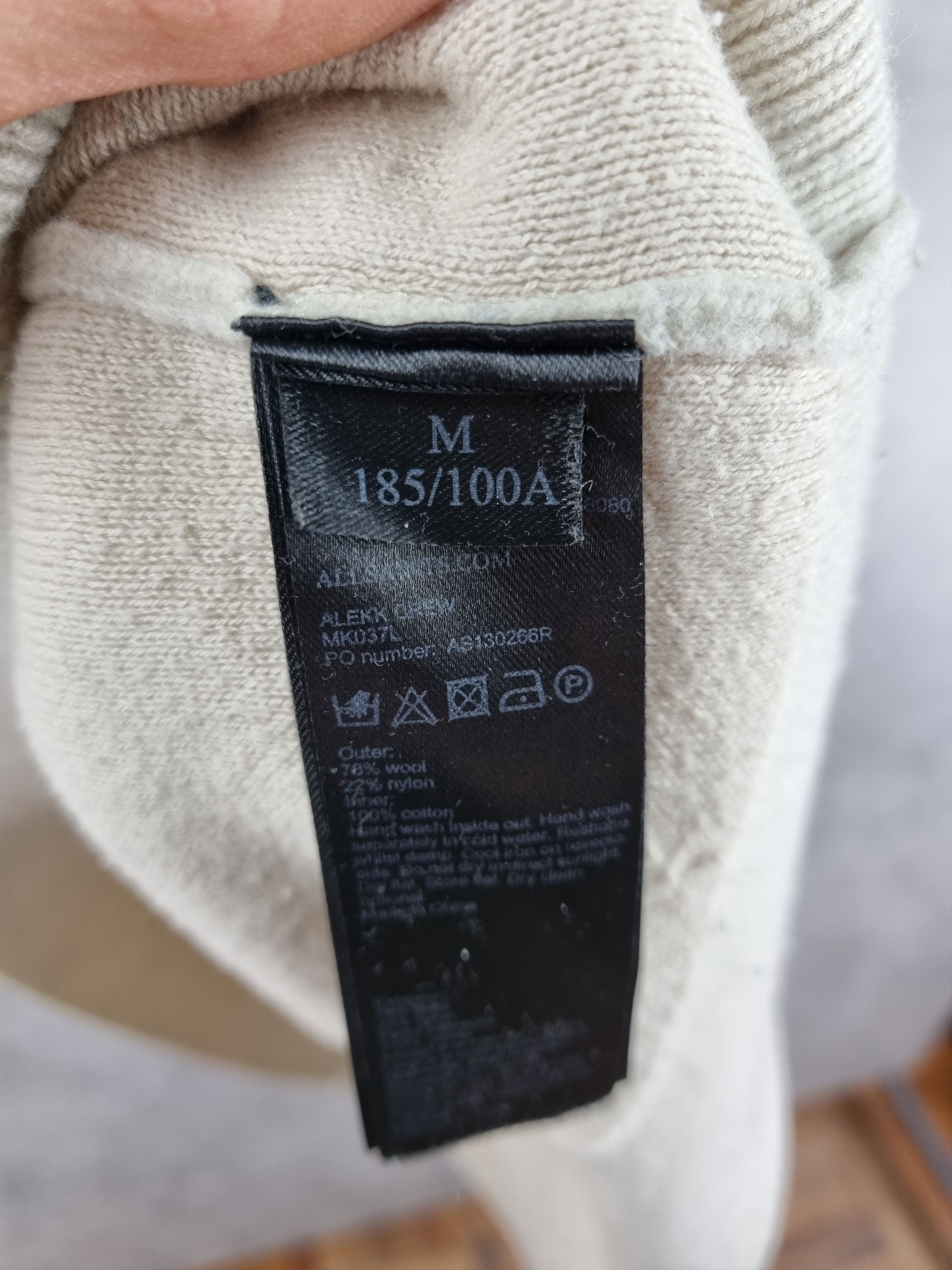 Allsaints Rare Allsaints ripped design wool/nylon sweater Size US M / EU 48-50 / 2 - 8 Thumbnail
