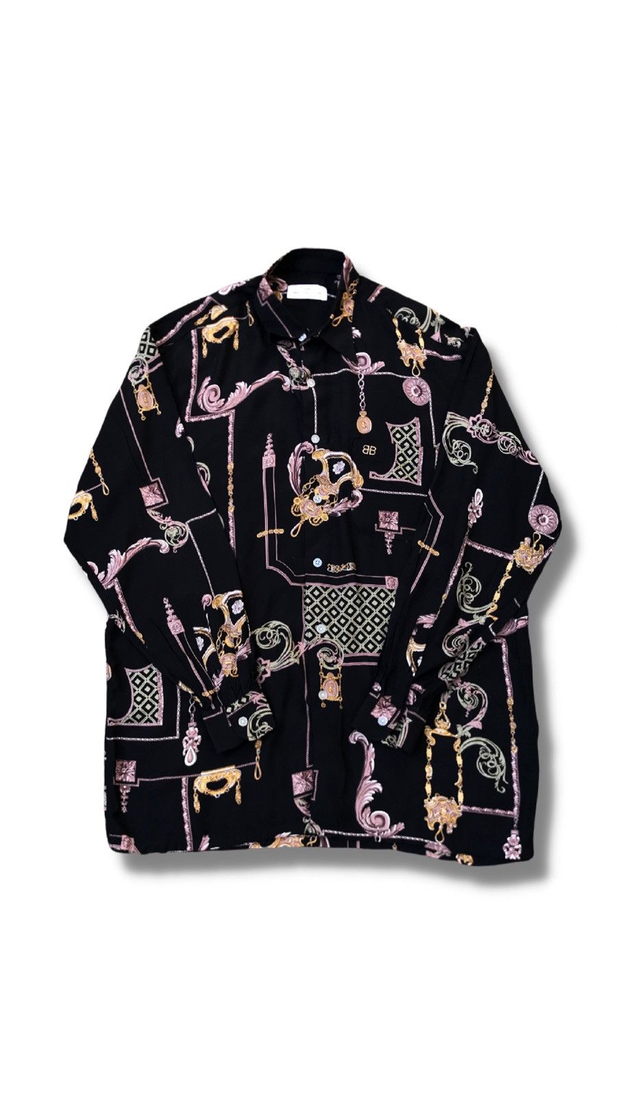 Balenciaga LAST DROP !!! Vintage BALENCIAGA silk shirts Size US XL / EU 56 / 4 - 1 Thumbnail