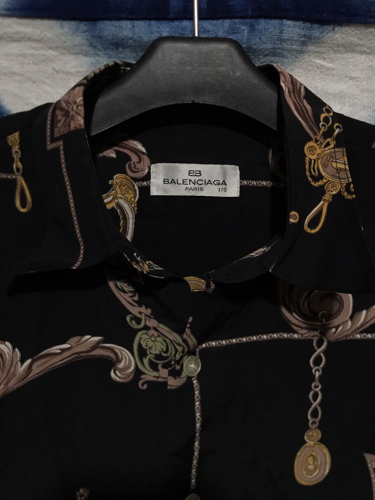 Balenciaga LAST DROP !!! Vintage BALENCIAGA silk shirts Size US XL / EU 56 / 4 - 6 Thumbnail