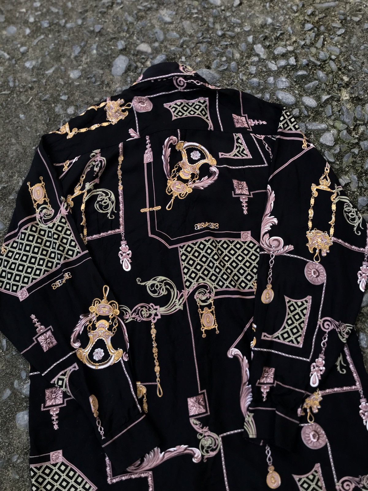 Balenciaga LAST DROP !!! Vintage BALENCIAGA silk shirts Size US XL / EU 56 / 4 - 4 Thumbnail