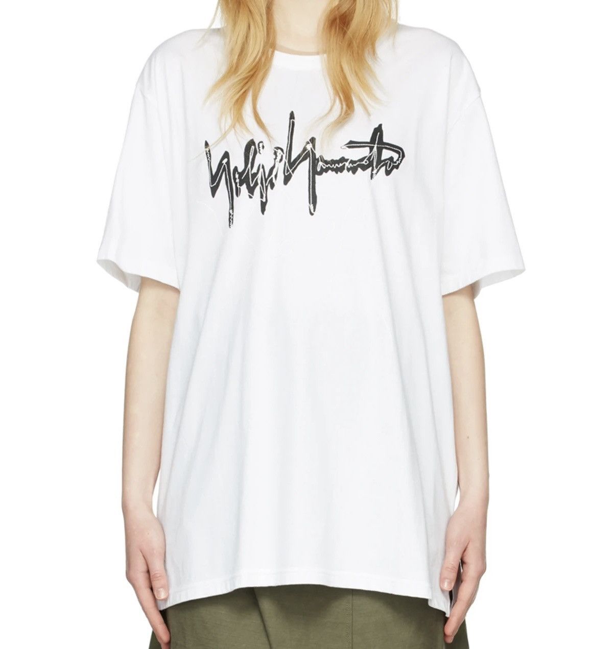 Yohji Yamamoto Regulation Logo T Shirt FitM/L