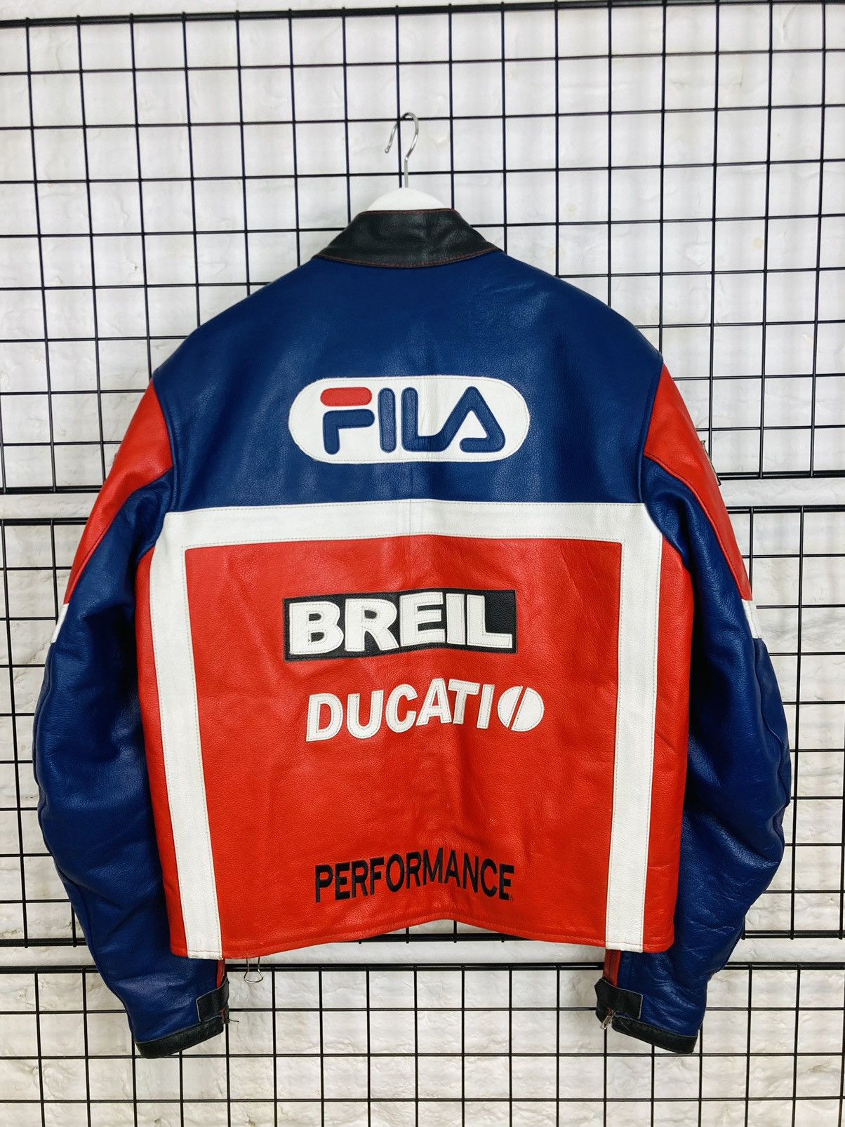 Extremely rare FILA x DUCATI racing jacket Ducati Motorbike