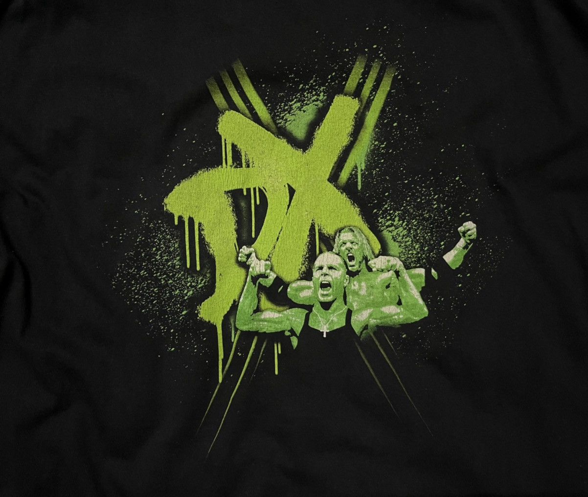 Sports Specialties Vintage D-Generation-X “Triple H & Shawn Michaels” Tshirt Size US XL / EU 56 / 4 - 5 Thumbnail