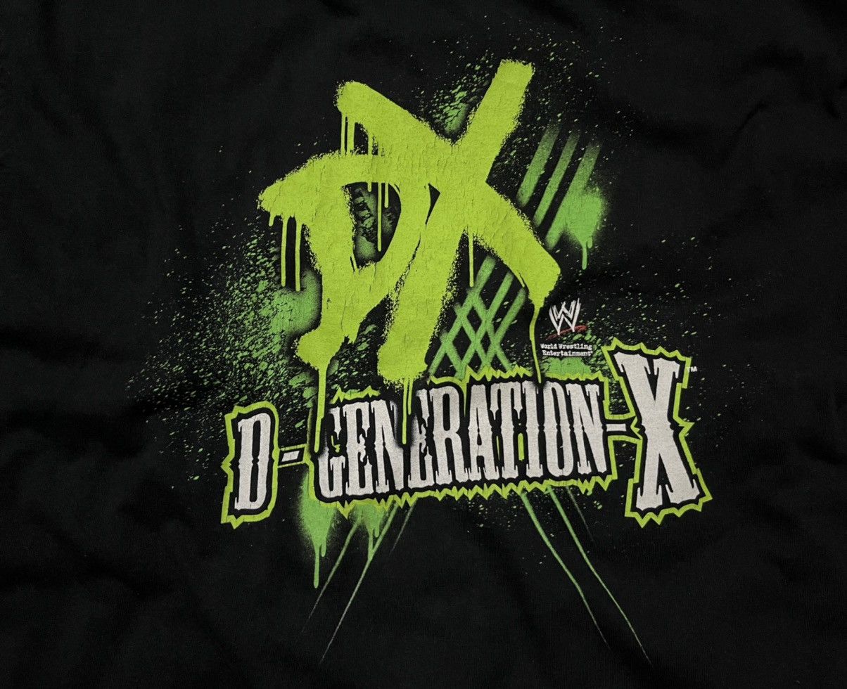 Sports Specialties Vintage D-Generation-X “Triple H & Shawn Michaels” Tshirt Size US XL / EU 56 / 4 - 2 Thumbnail