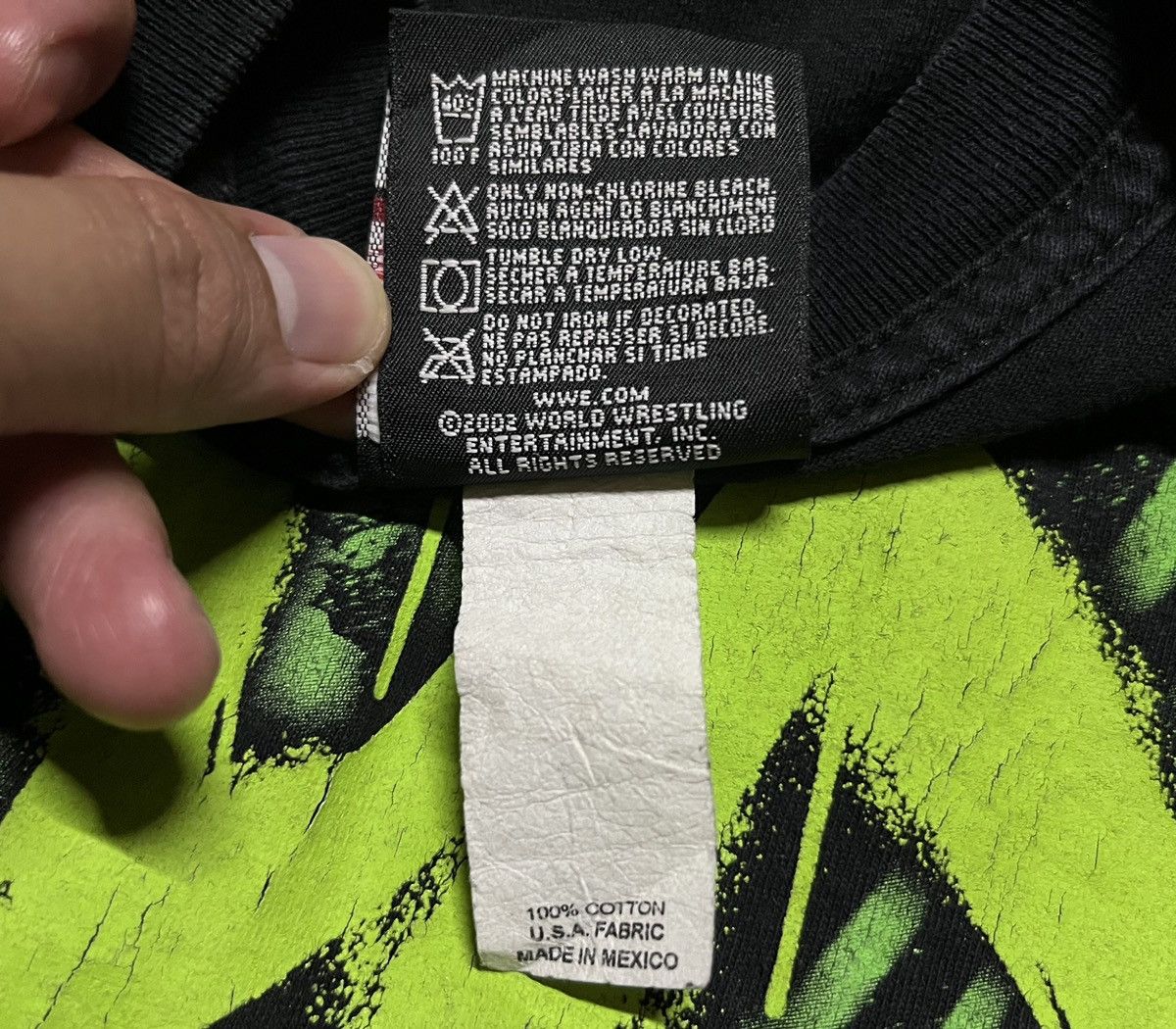 Sports Specialties Vintage D-Generation-X “Triple H & Shawn Michaels” Tshirt Size US XL / EU 56 / 4 - 8 Thumbnail