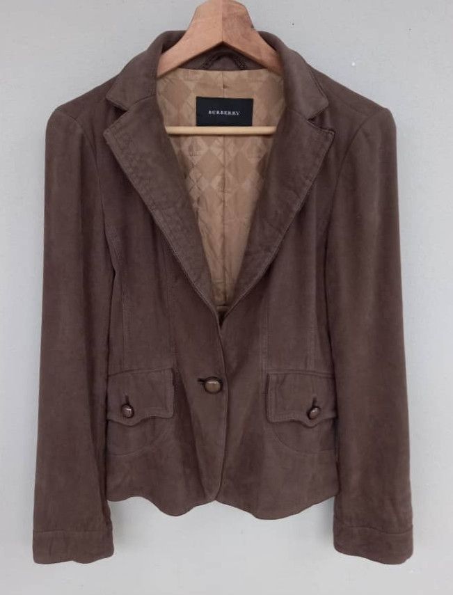 Burberry Cropped Jacket Nice Design