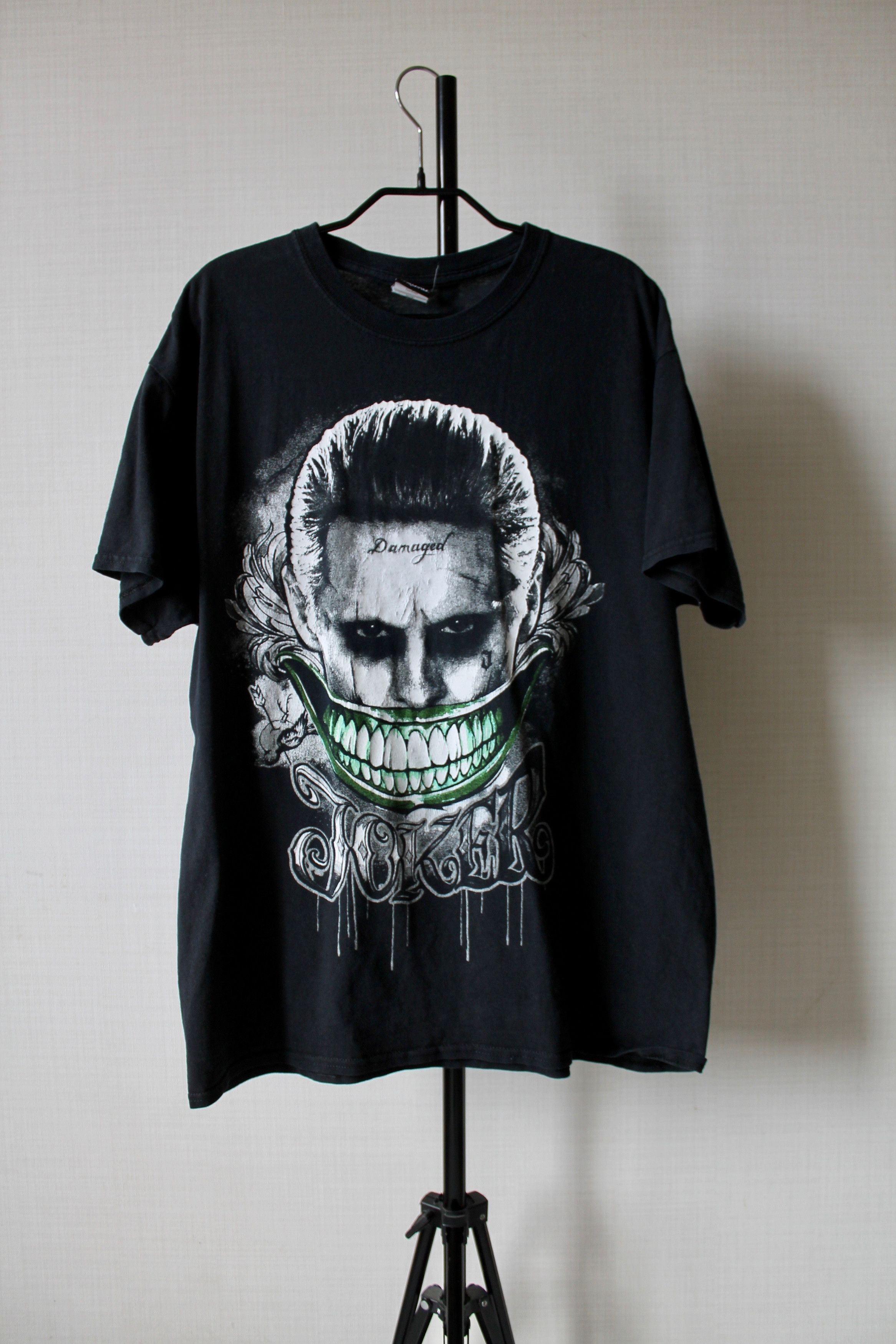 Vintage Suicide Squad Movie t Shirt Vintage Joker Heavy Cotton Size US L / EU 52-54 / 3 - 1 Thumbnail
