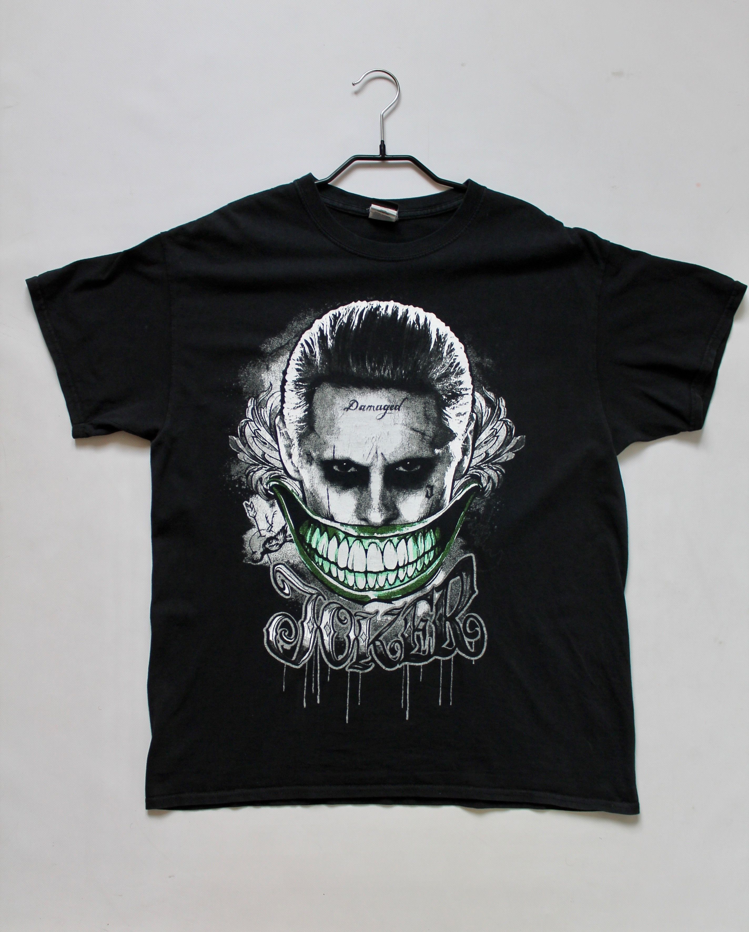 Vintage Suicide Squad Movie t Shirt Vintage Joker Heavy Cotton Size US L / EU 52-54 / 3 - 7 Thumbnail