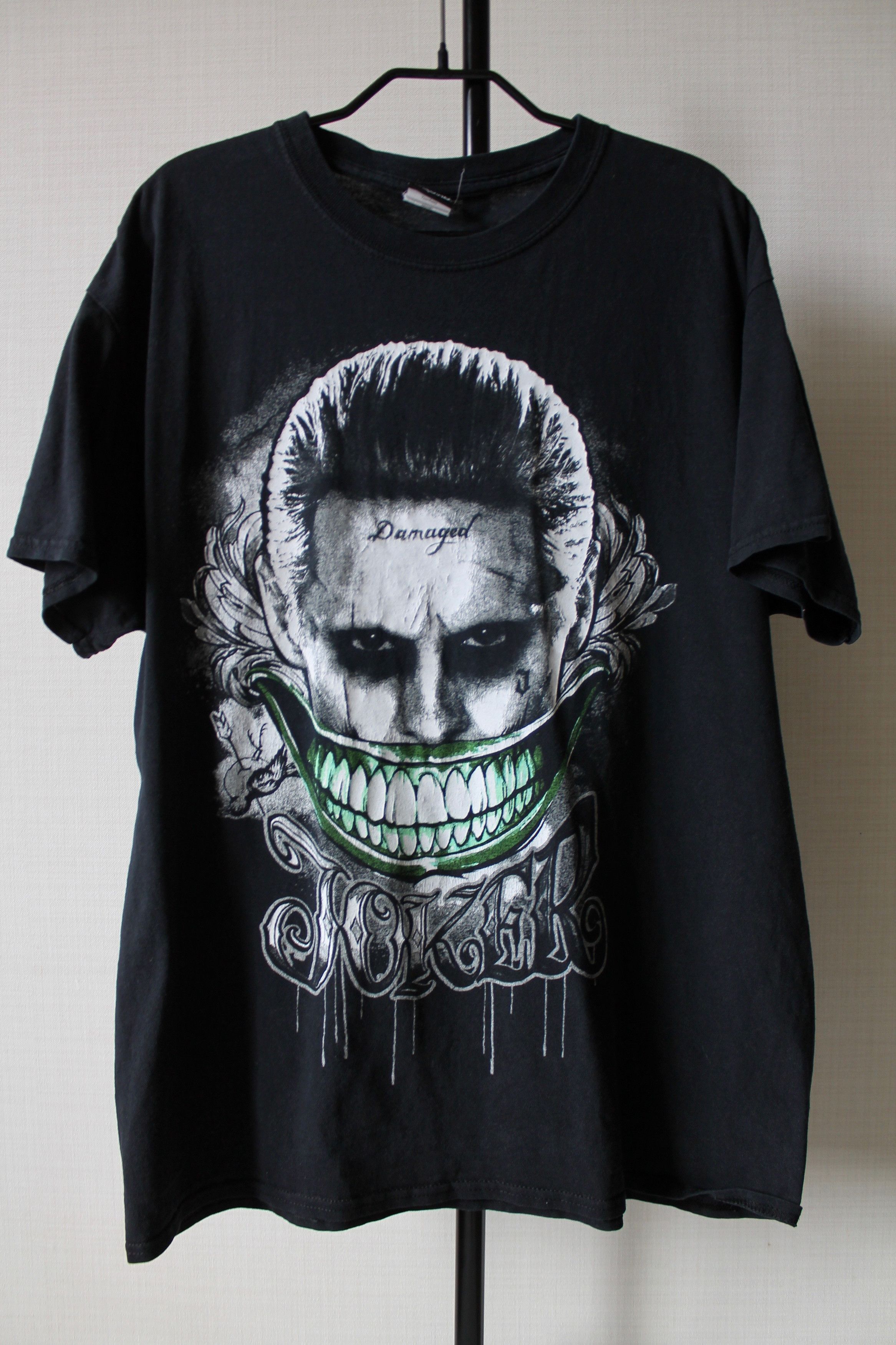 Vintage Suicide Squad Movie t Shirt Vintage Joker Heavy Cotton Size US L / EU 52-54 / 3 - 2 Thumbnail