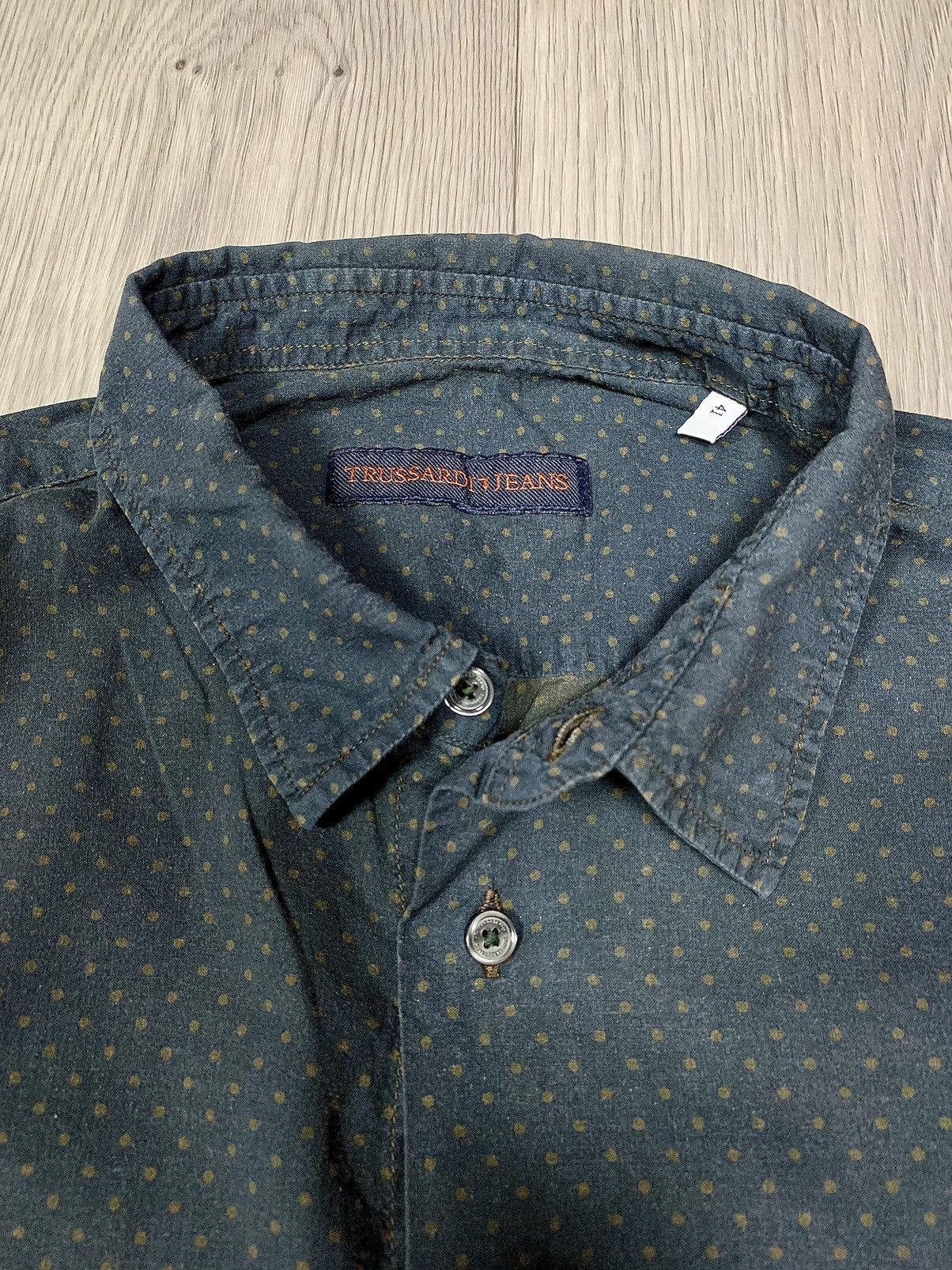 Trussardi Trussardi vintage casual long sleeve shirt Size US M / EU 48-50 / 2 - 3 Thumbnail