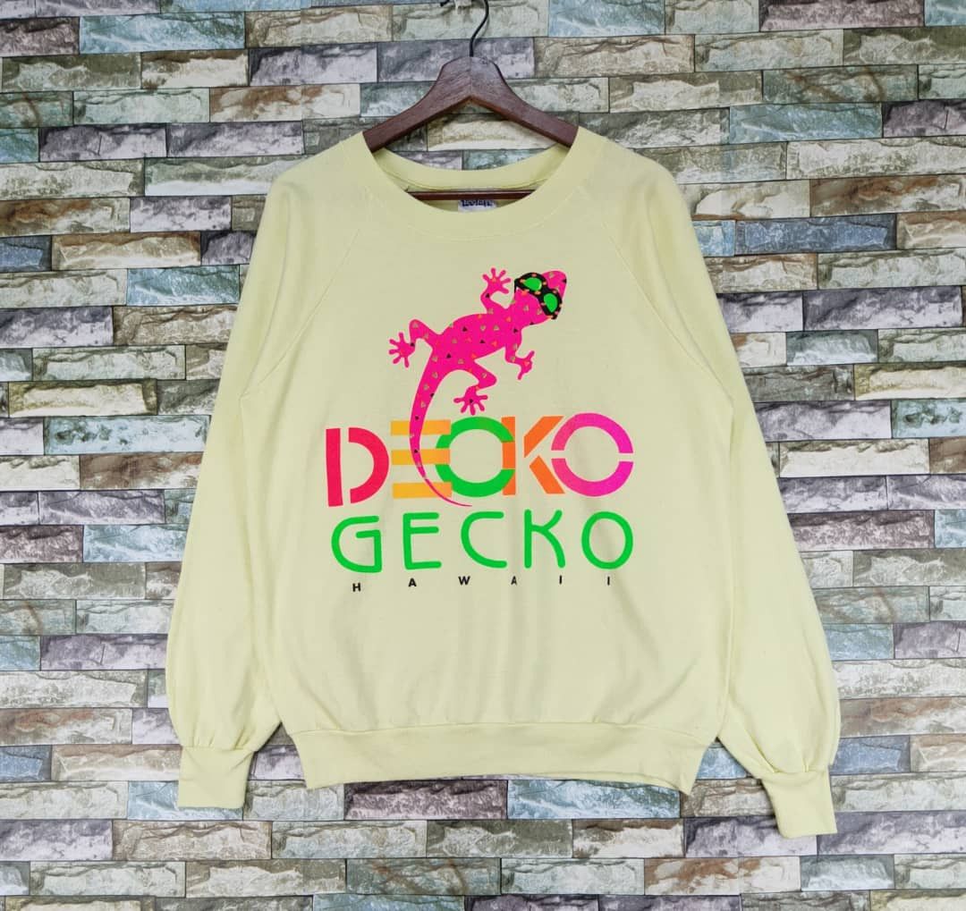 Vintage 90s Decko Gecko Made In USA