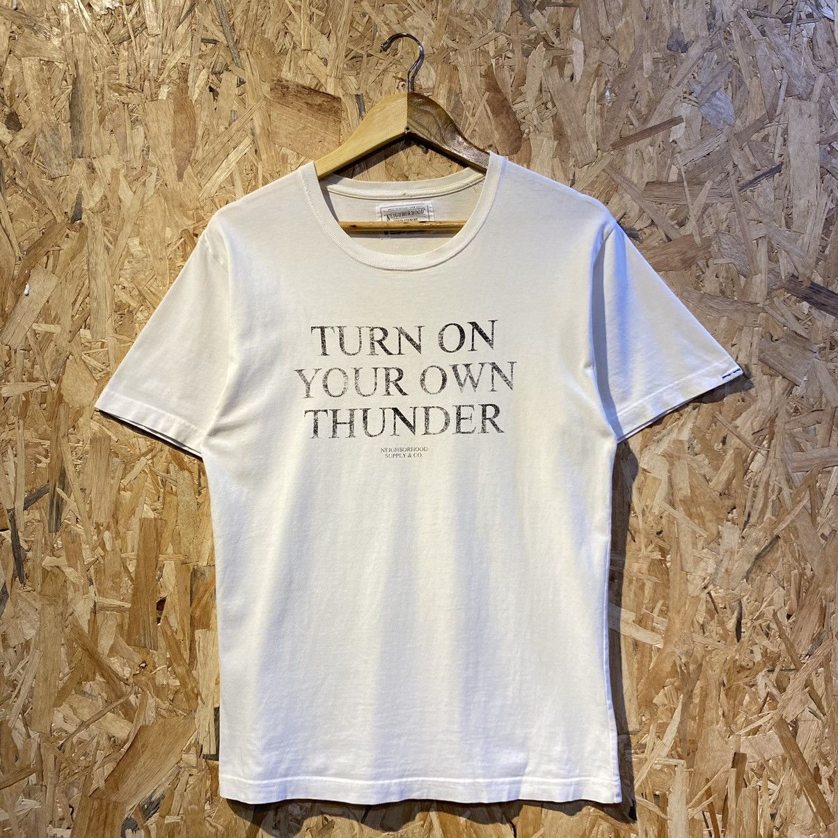 Japanese Brand × Neighborhood Neighborhood “Turn On Your Own Thunder” Japanese Brand Tee Size US M / EU 48-50 / 2 - 1 Thumbnail