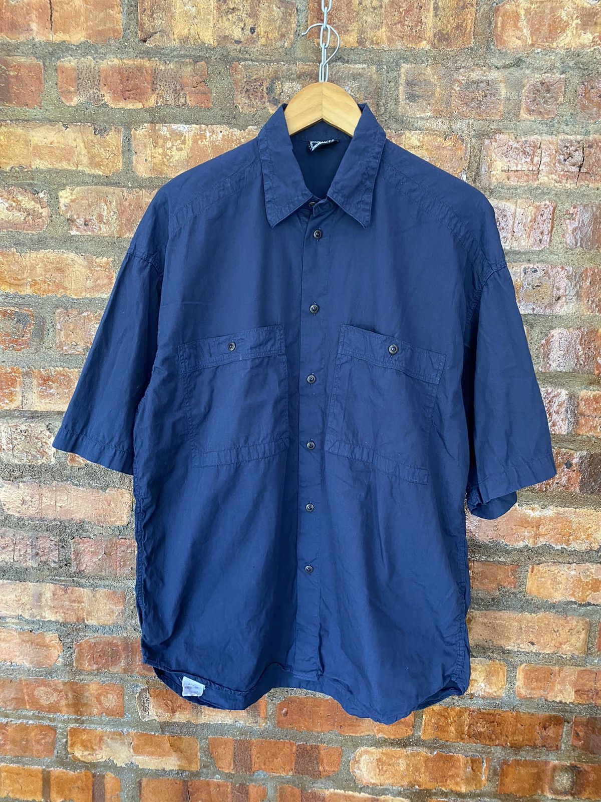 Versace Jeans Couture 90s Versace double pocket light shirt Size US L / EU 52-54 / 3 - 2 Thumbnail