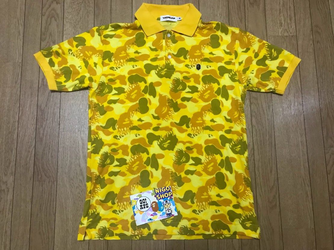 Bape Camo Polo | Grailed