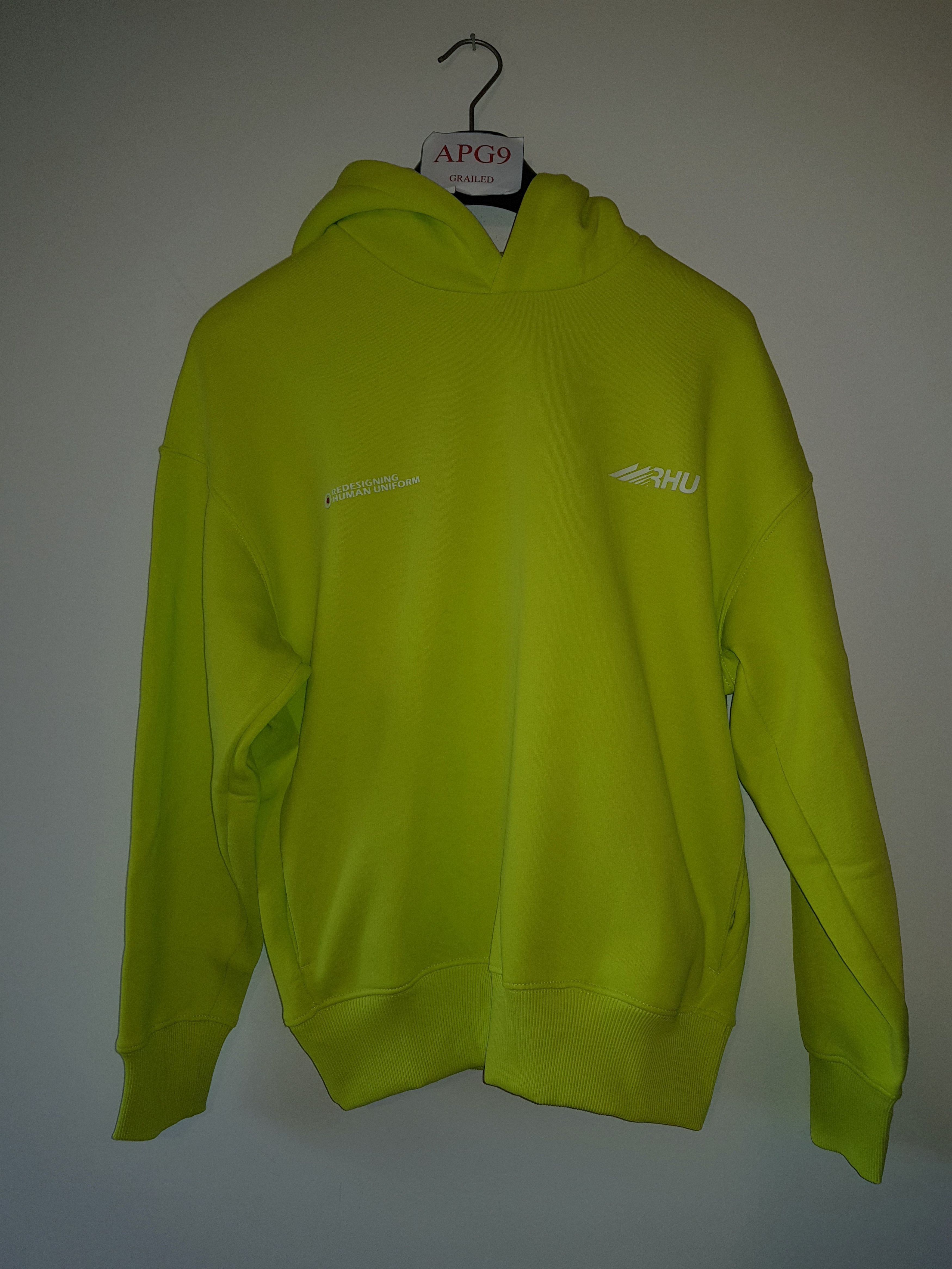 Zara Logo Neon Hoodie Rhude x Zara Rhuigi Grailed
