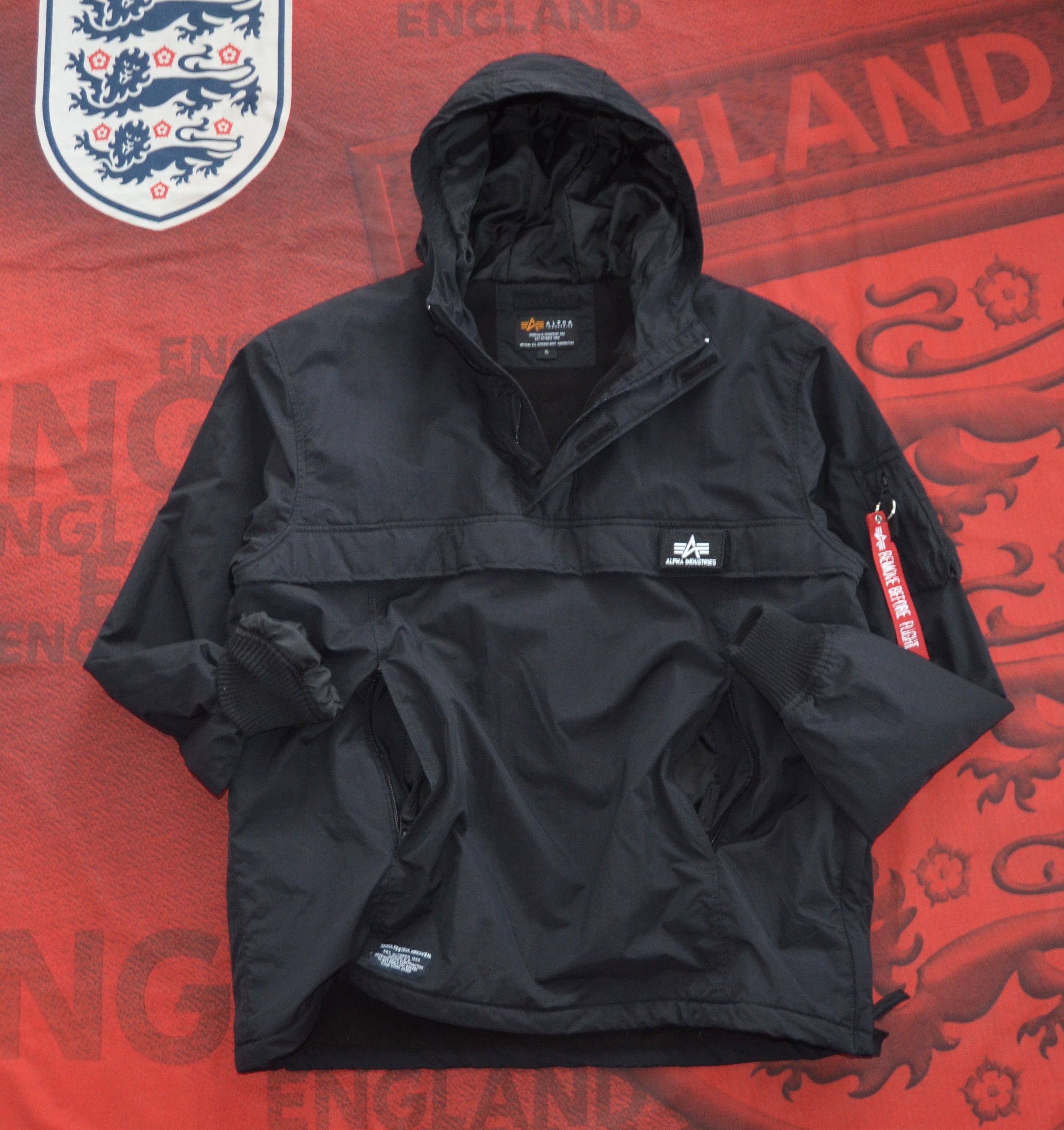 Alpha Industries Alpha Industries WP Anorak REP Black SizeXL Clothing Casual Size US XL / EU 56 / 4 - 13 Thumbnail