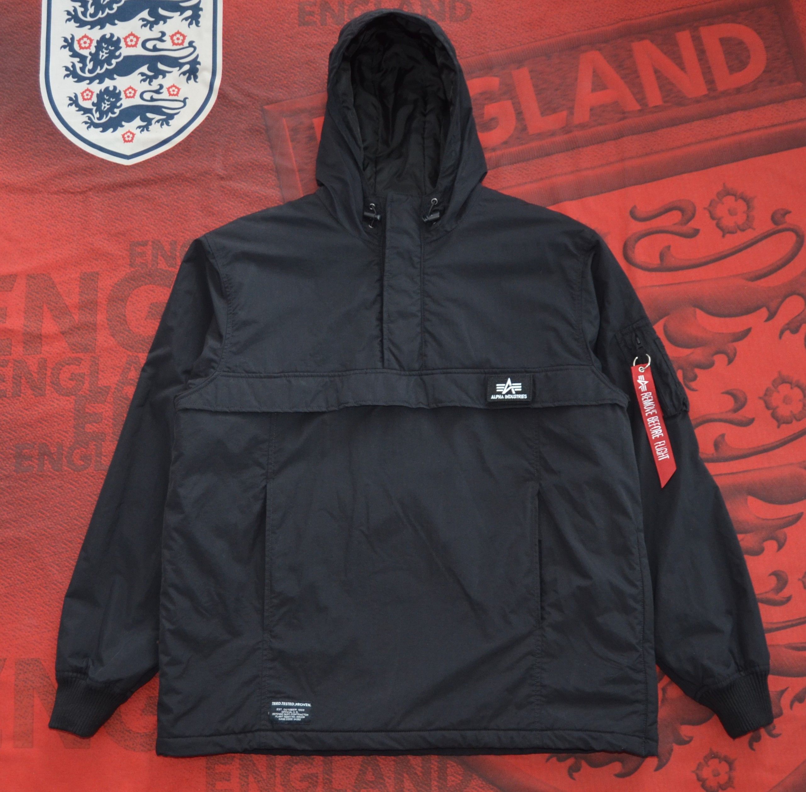 Alpha Industries Alpha Industries WP Anorak REP Black SizeXL Clothing Casual Size US XL / EU 56 / 4 - 3 Thumbnail