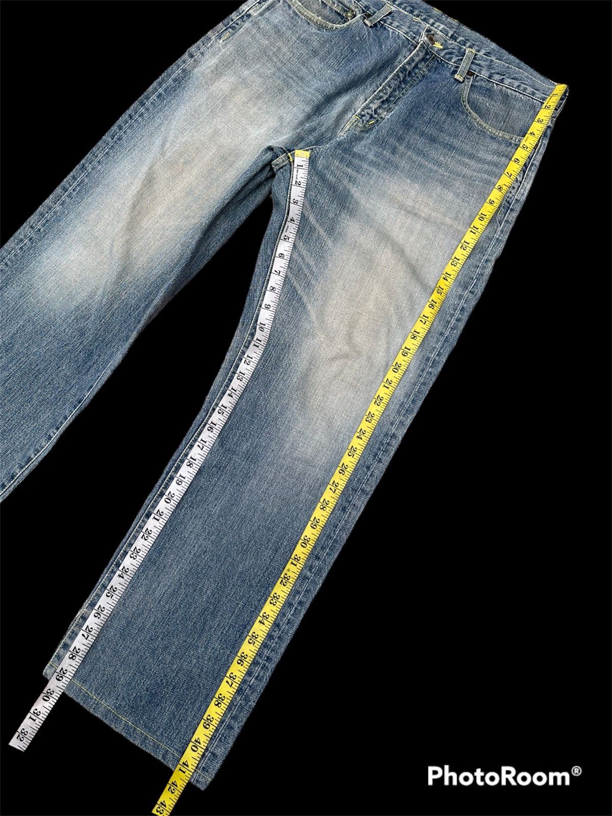 Distress 🔥 Japan Made🇯🇵Baggy Denim MackDaddy