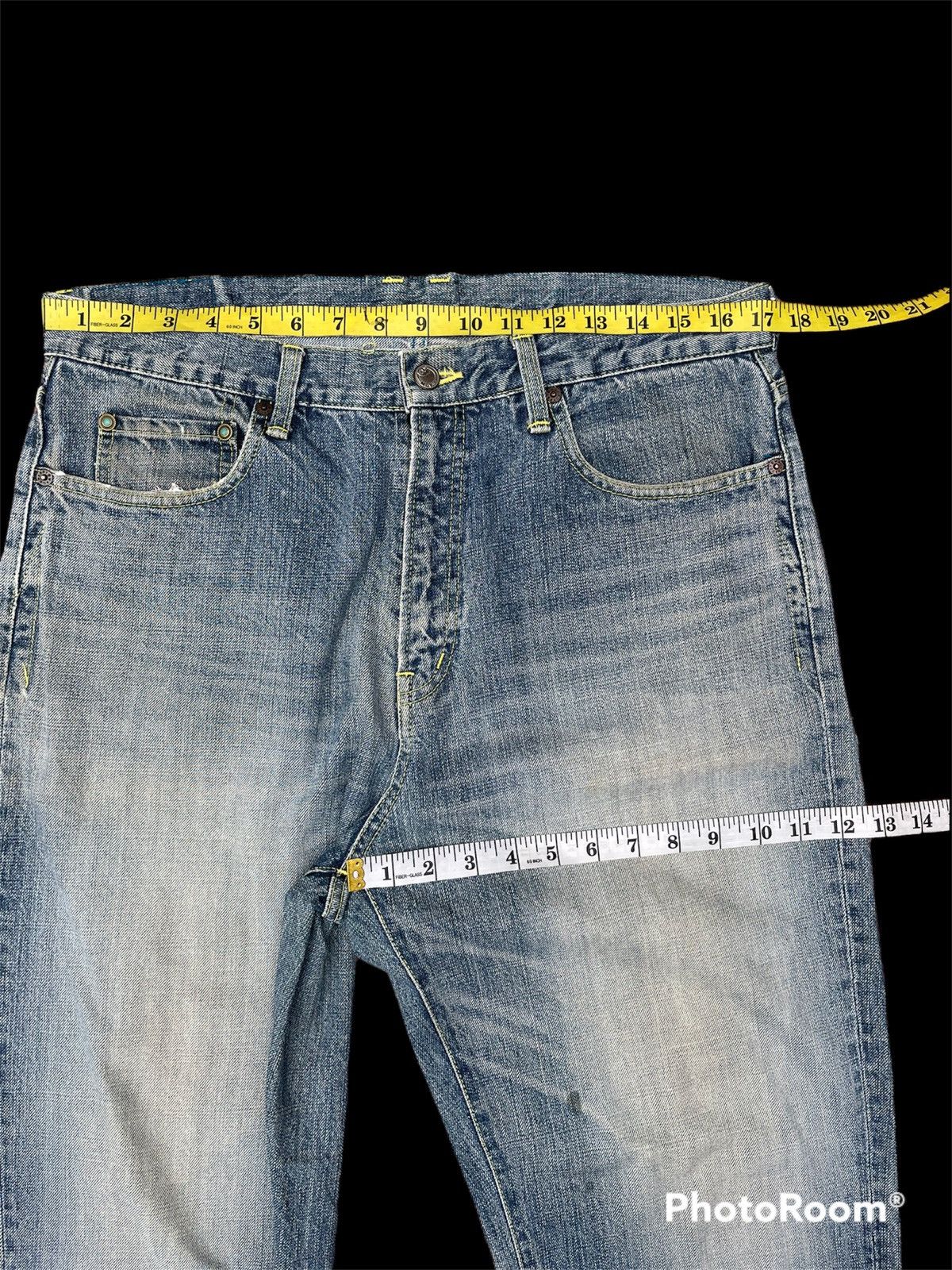 Distress 🔥 Japan Made🇯🇵Baggy Denim MackDaddy