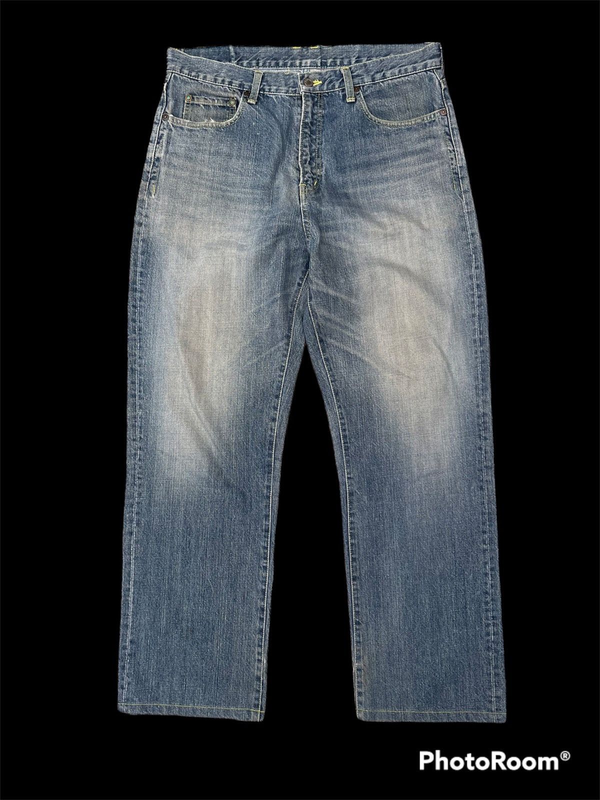 Distress 🔥 Japan Made🇯🇵Baggy Denim MackDaddy