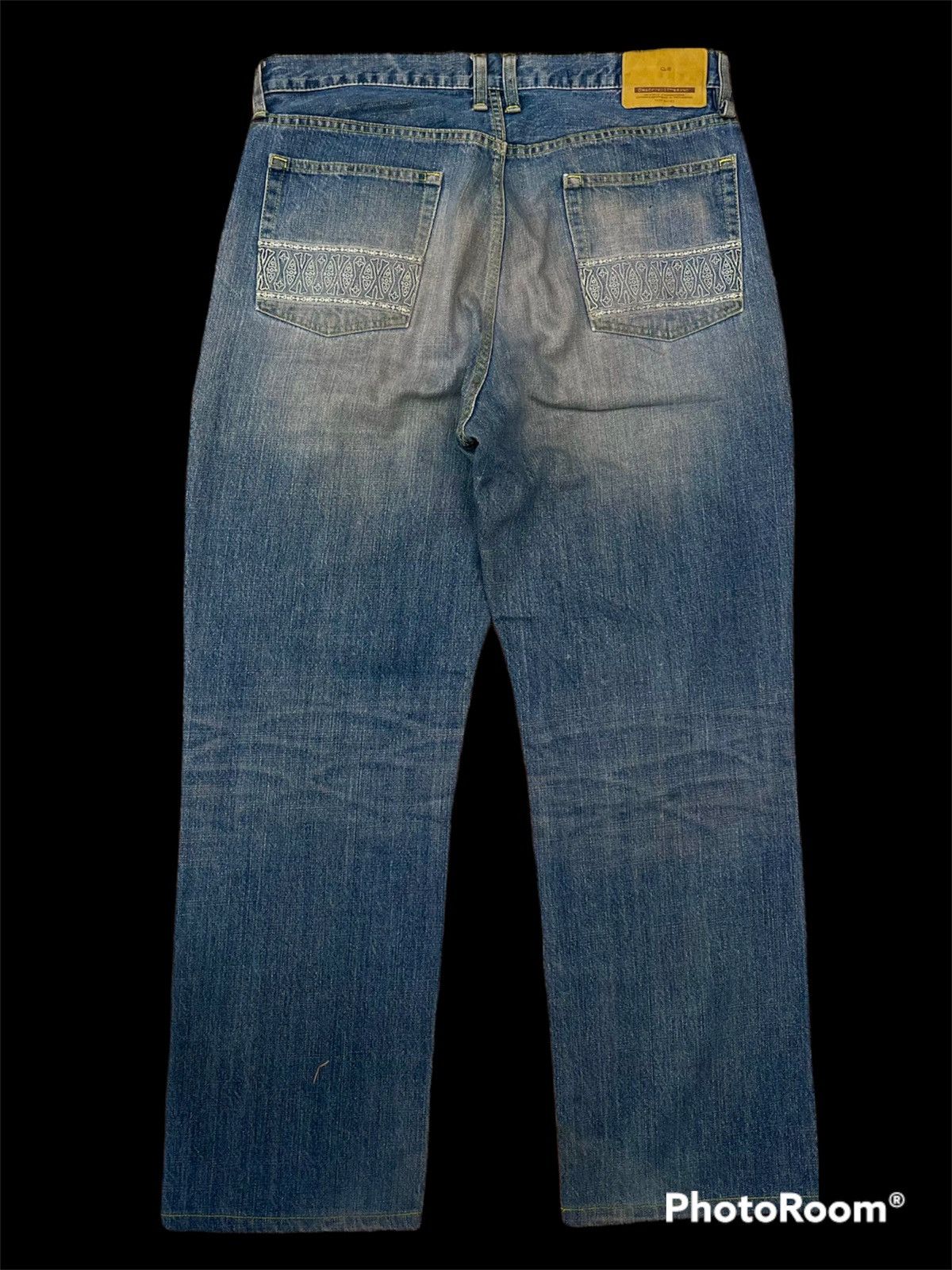 Distress 🔥 Japan Made🇯🇵Baggy Denim MackDaddy