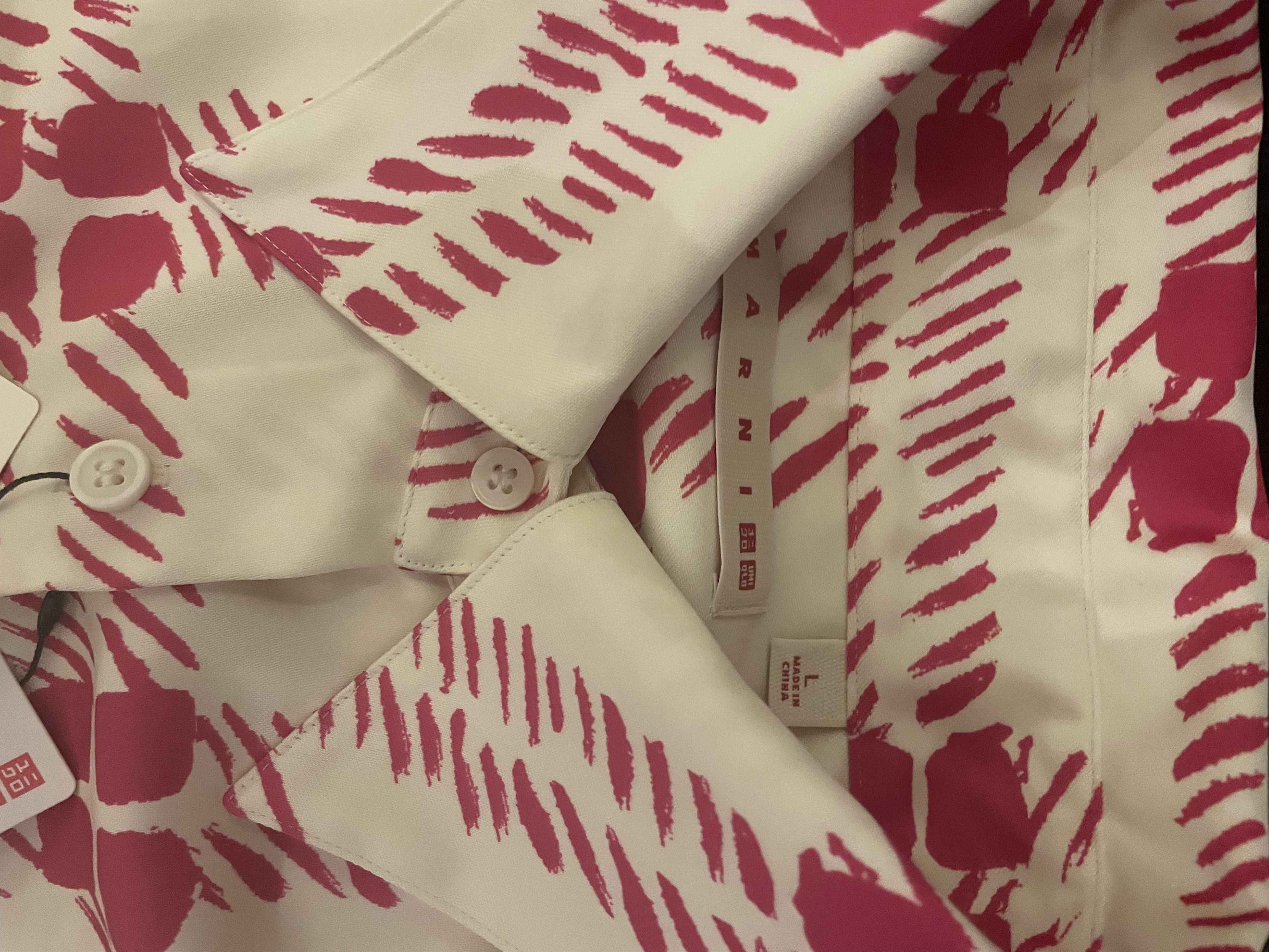 Marni × Uniqlo UNIQLO x Marni Men’s Oversized Long Sleeve Shirt 2022 Large Size US L / EU 52-54 / 3 - 3 Thumbnail