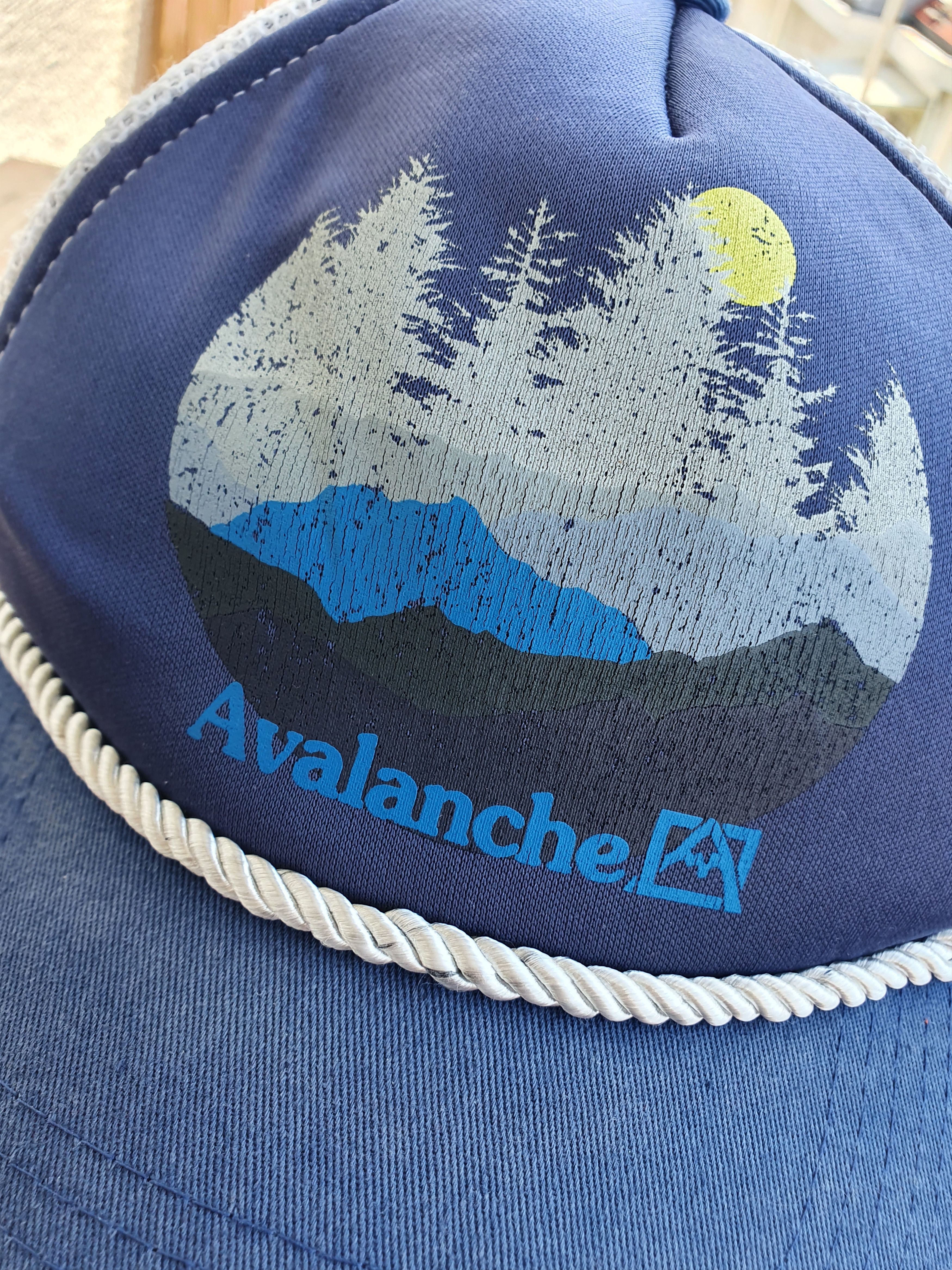 Avalanche Avalanche Outdoor Supply Company Trucker Mesh Snapback Hat Size ONE SIZE - 3 Thumbnail