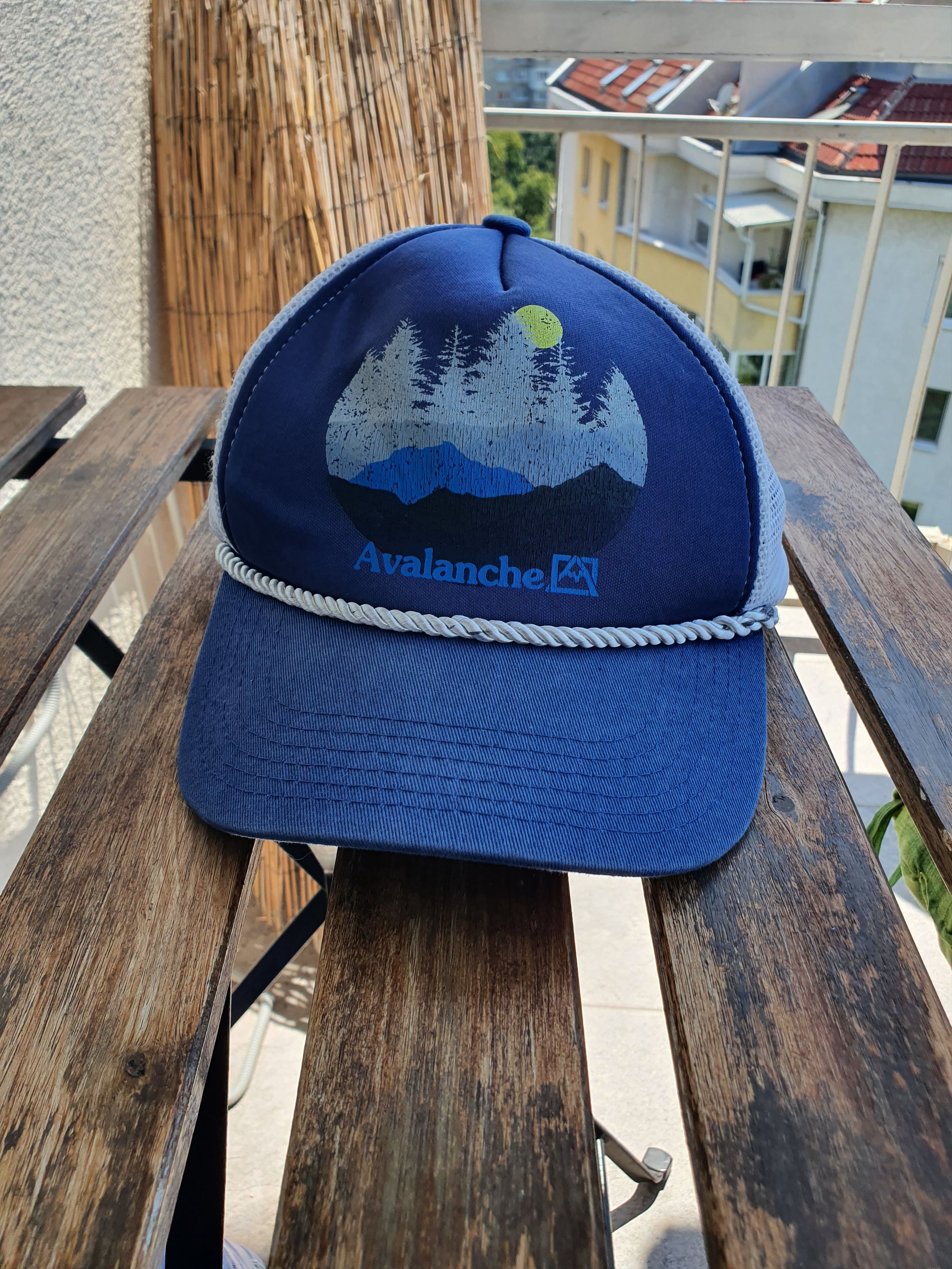 Avalanche Avalanche Outdoor Supply Company Trucker Mesh Snapback Hat Size ONE SIZE - 2 Thumbnail