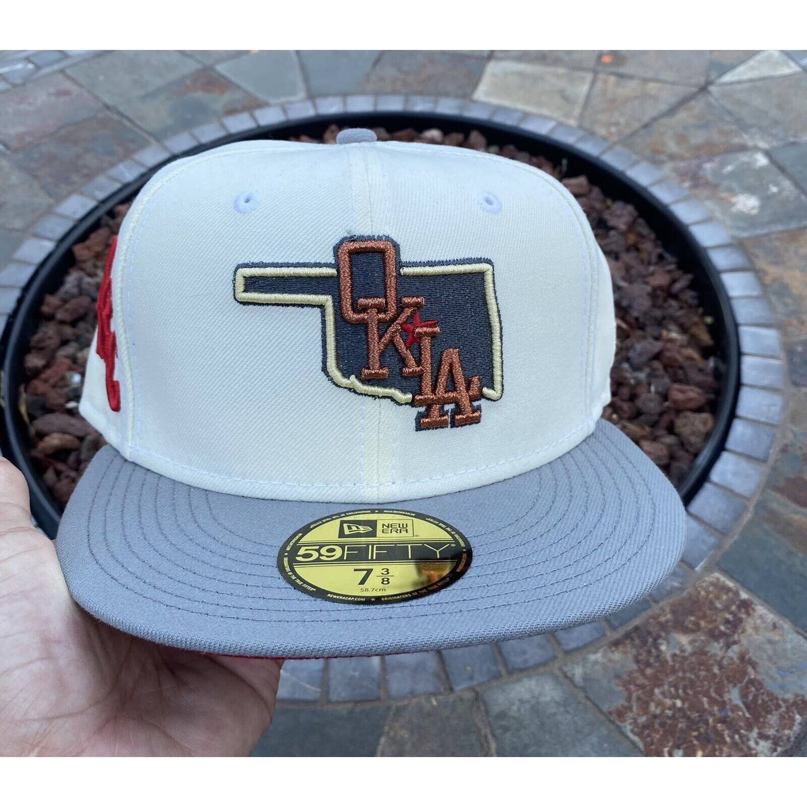 MLB Myfitteds OKLAHOMA CITY DODGERS Size 7 3/8 New Era Hat Size ONE SIZE - 2 Thumbnail